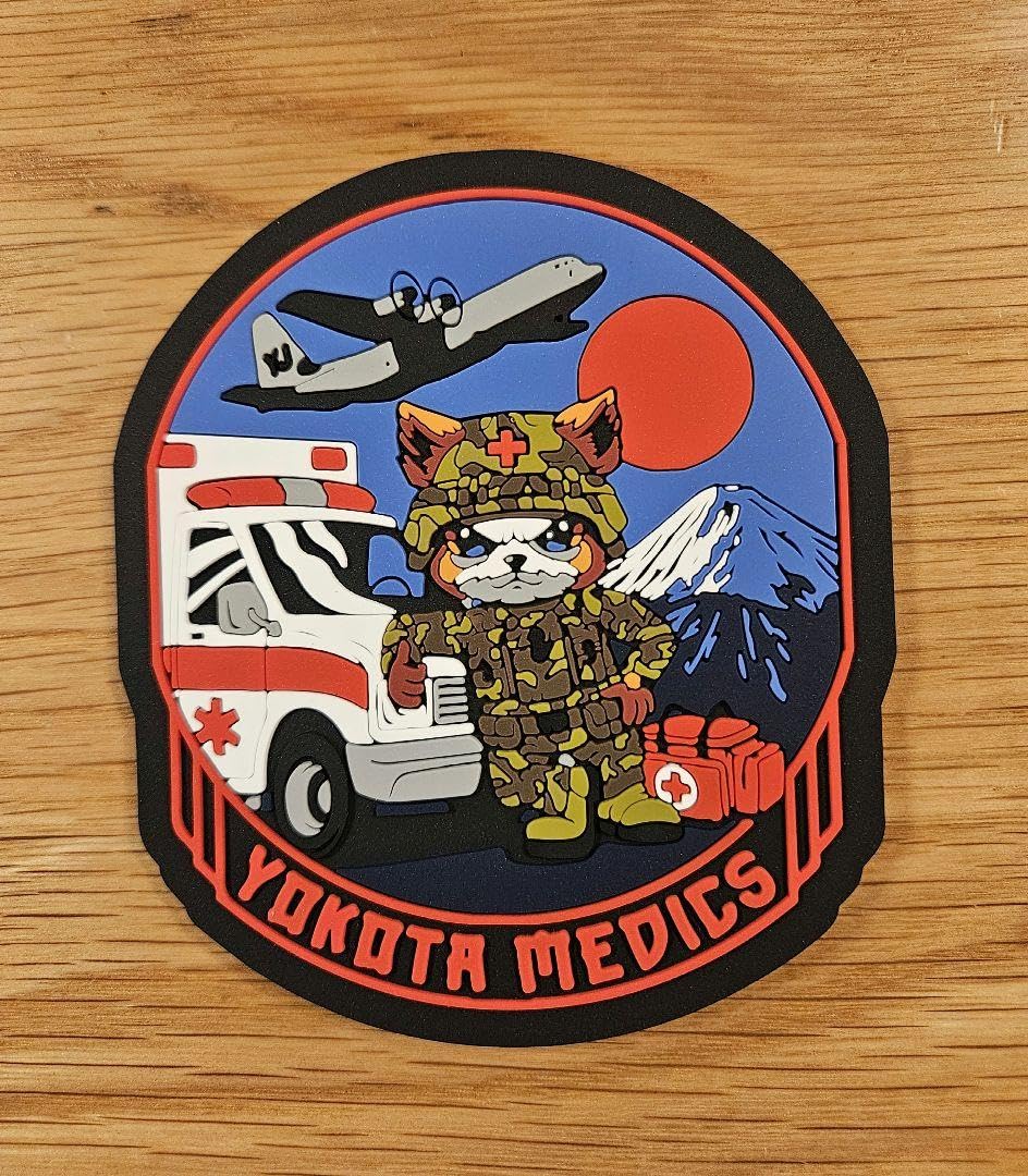 横田基地友好祭2025 パッチ ワッペン 新品 完売品 縦10cm 橫9cm