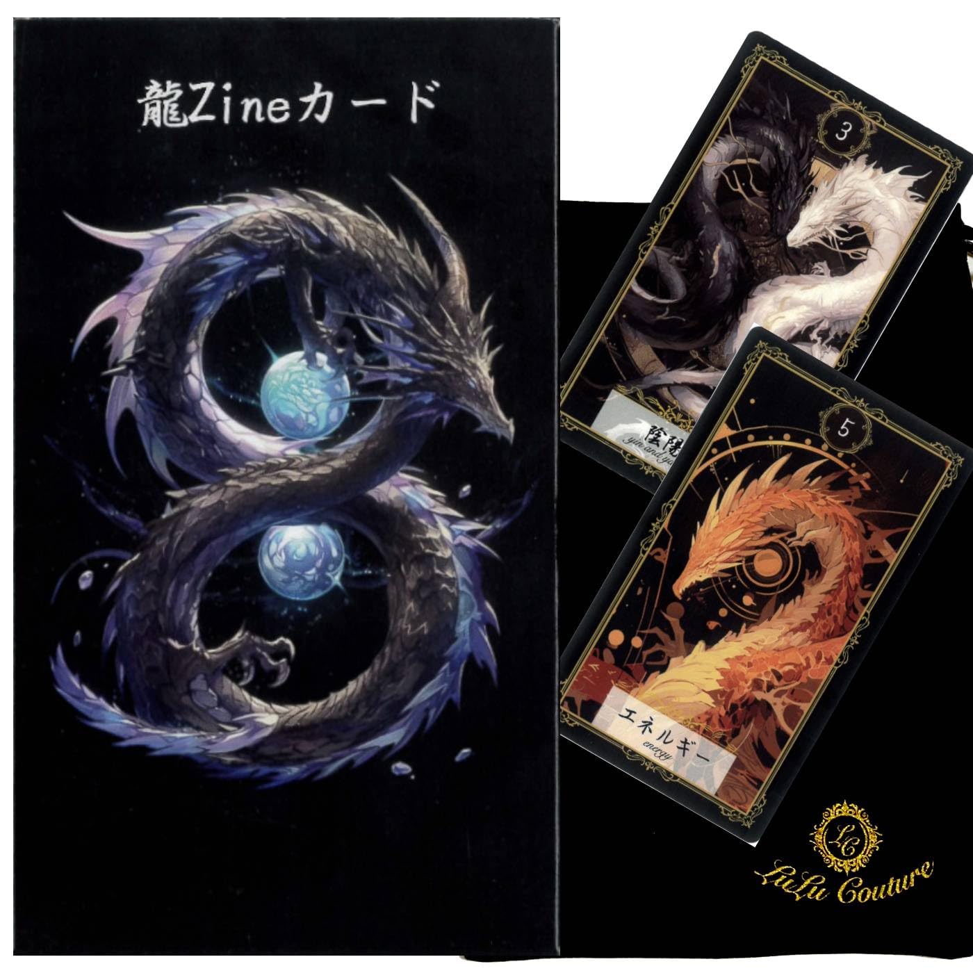 OKAMI CARD 霊龍 オラクルカード 36枚デッキ＆メッセージブック付