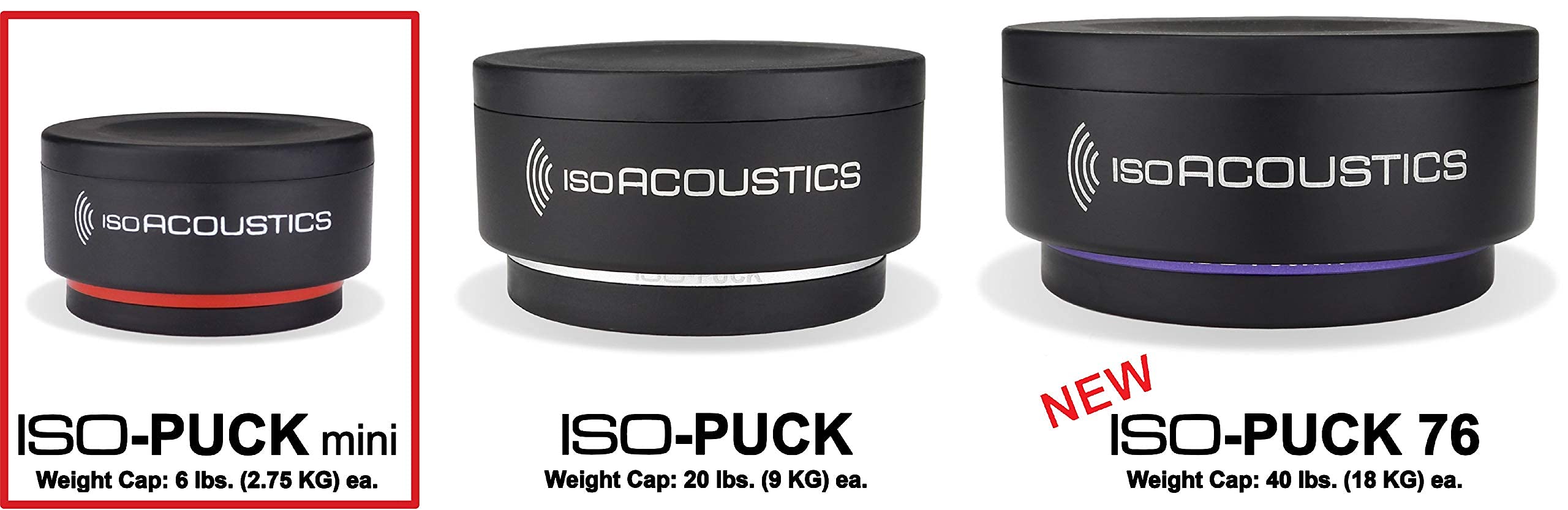 Amazon | ISO ACOUSTICS ISO-PUCK mini インシュレーター 8個セット