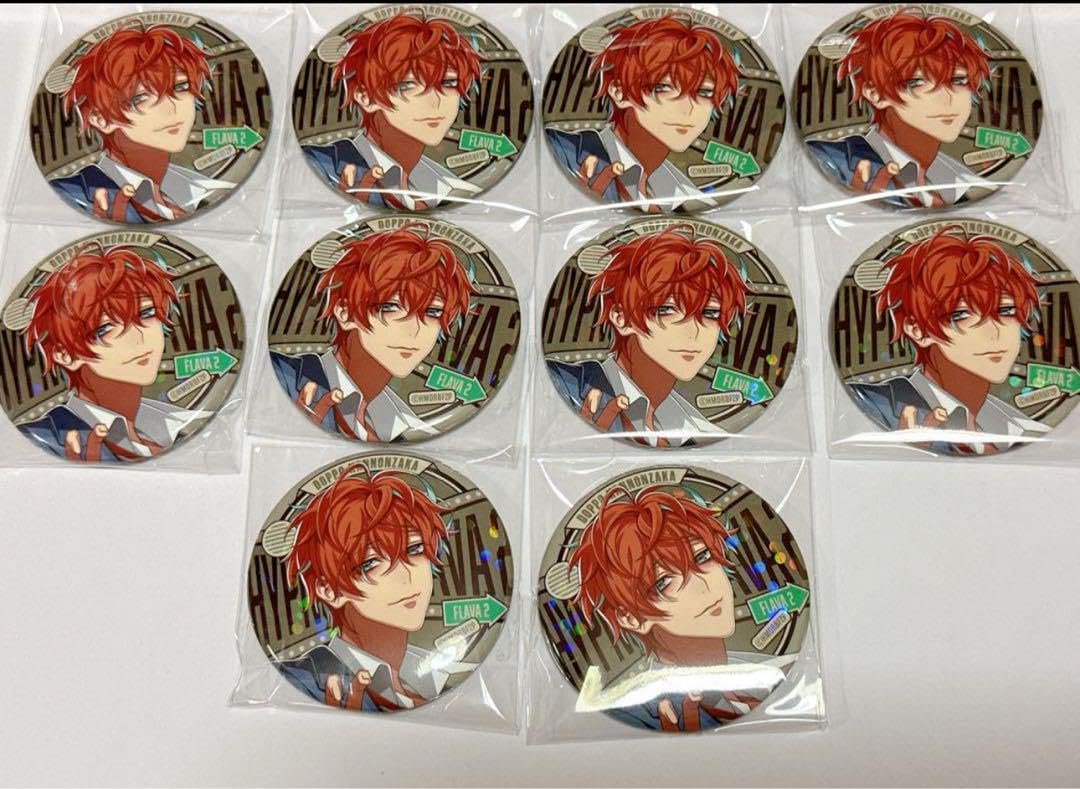 ヒプノシスマイク ヒプマイ 伊弉冉一二三 Hypnosis flava 缶バッジ