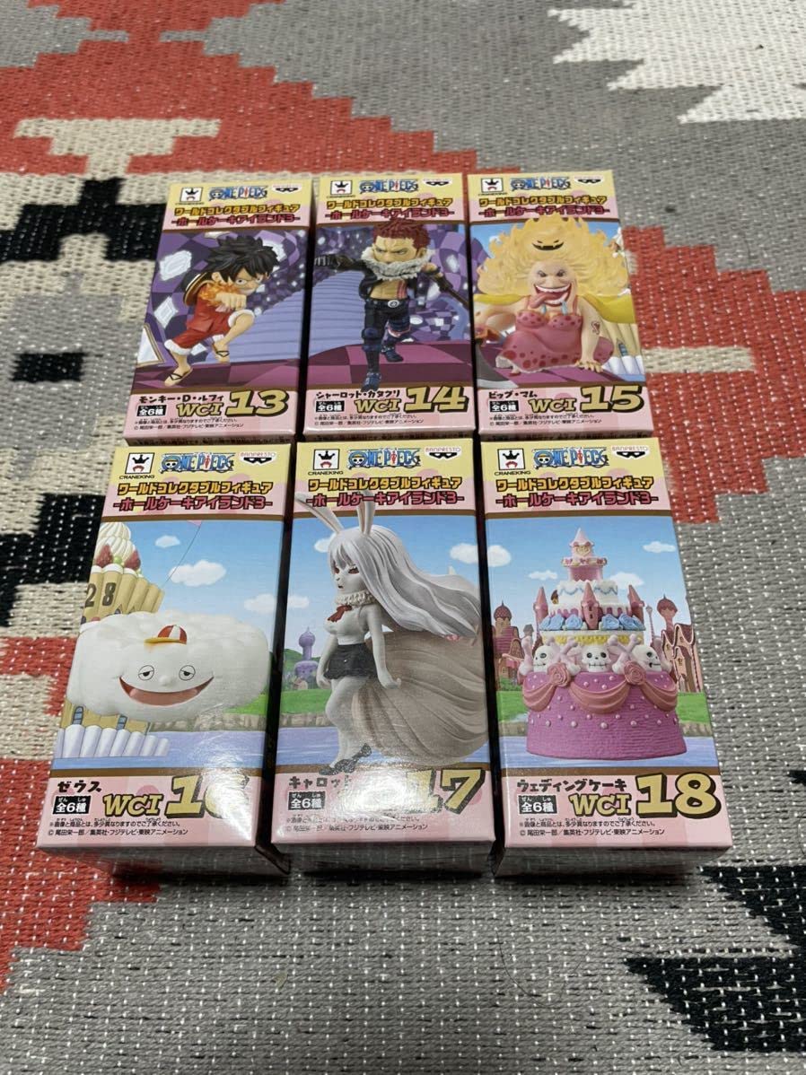 中古】フィギュア 全6種セット 「ワンピース」 ワールドコレクタブル