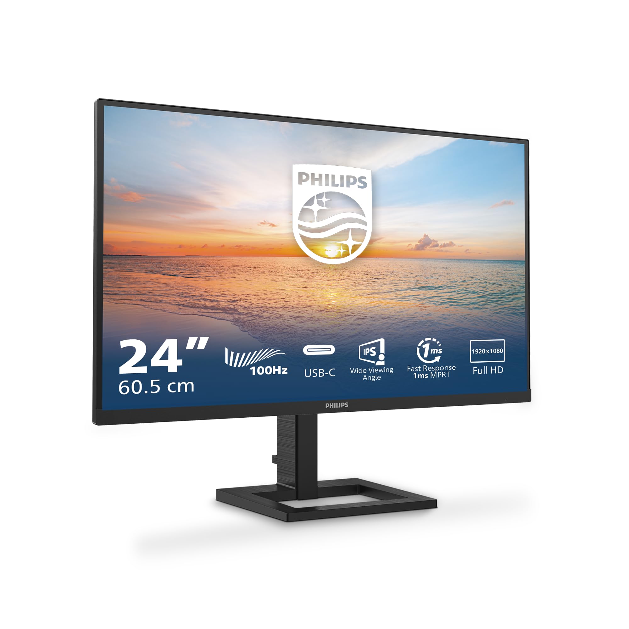 PHILIPS 24E1N1300A/11モニター FHD2024年製24インチ PHILIPS
