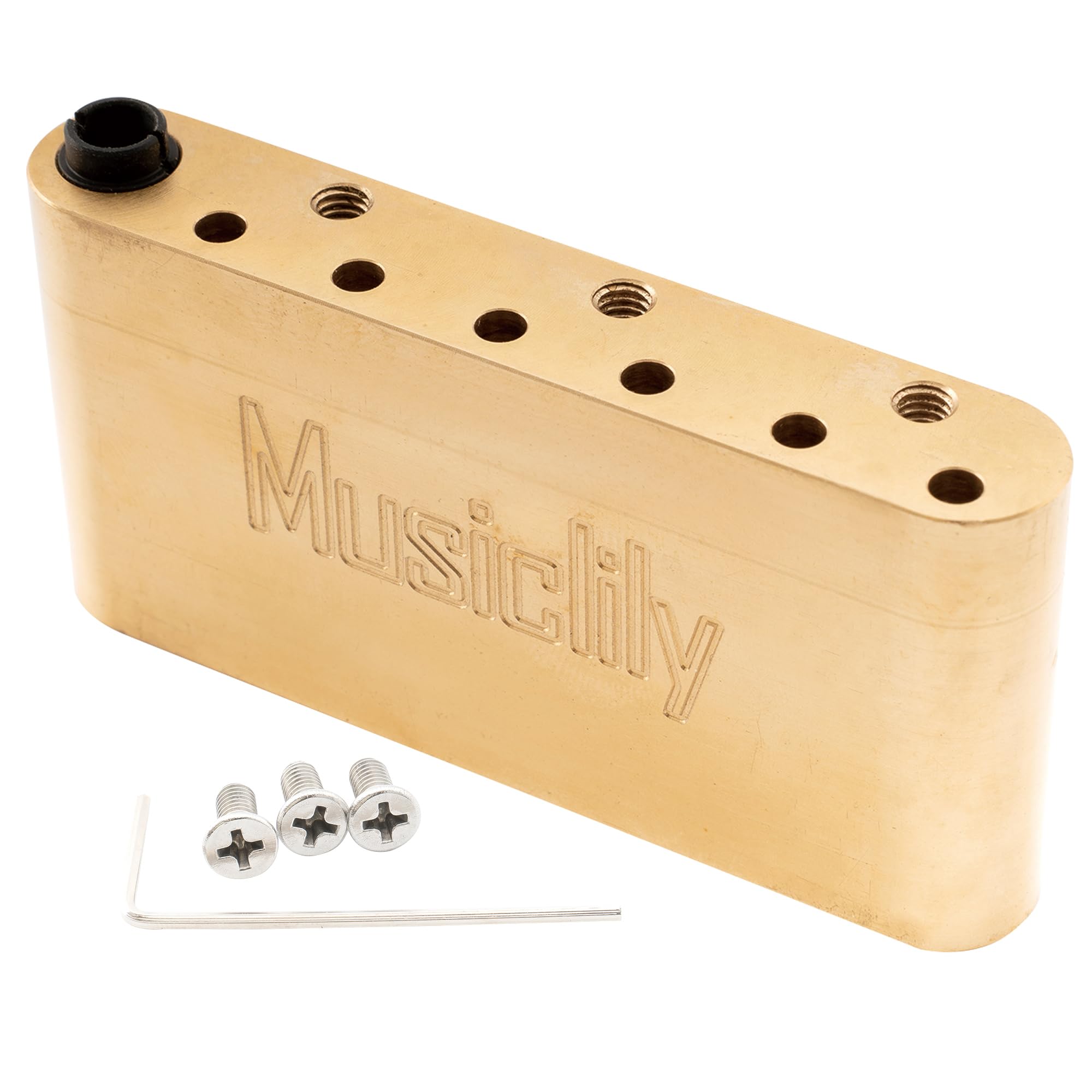 Amazon.com: Musiclily Ultra Full Brass 36mm Tremolo Block 52.5mm