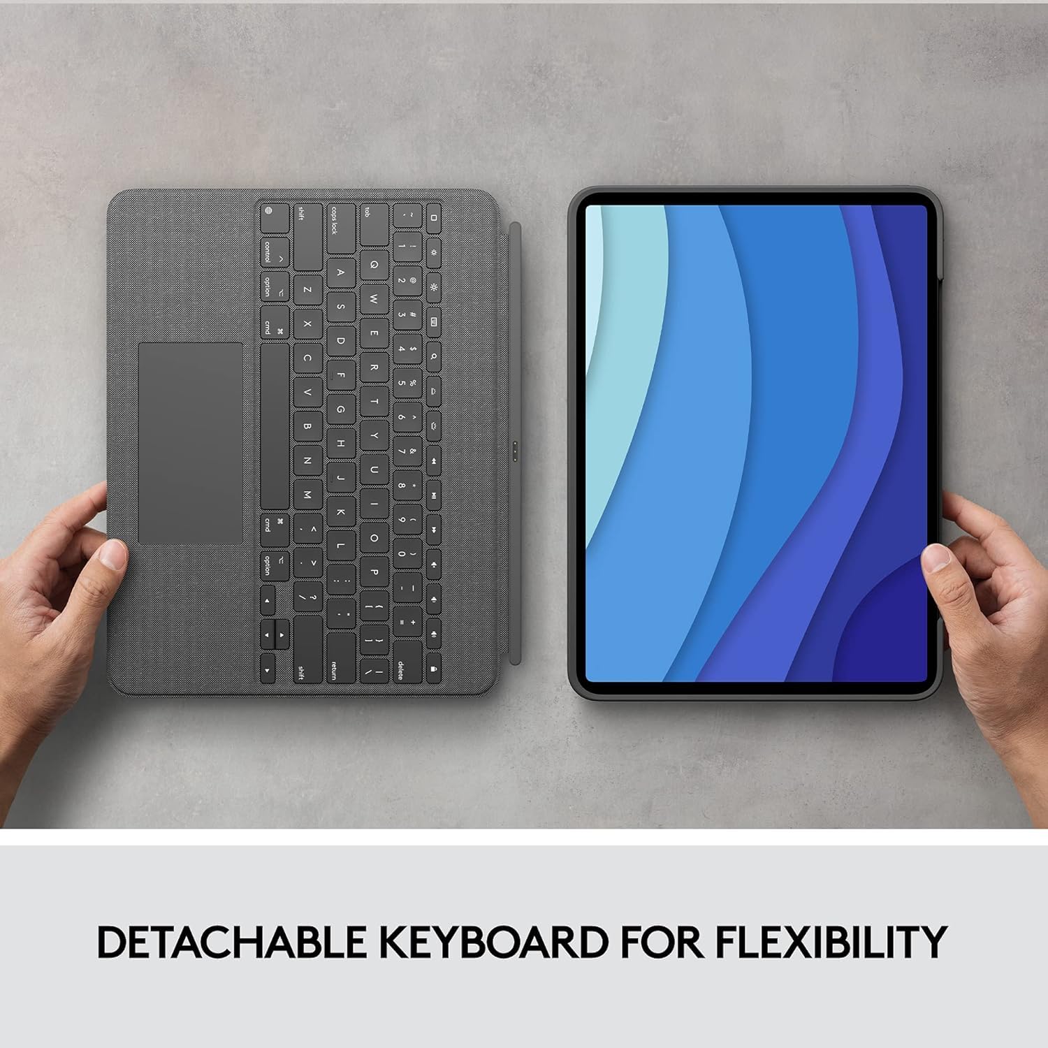 Amazon.com: Logitech Combo Touch iPad Pro 12.9-inch (5th, 6th gen