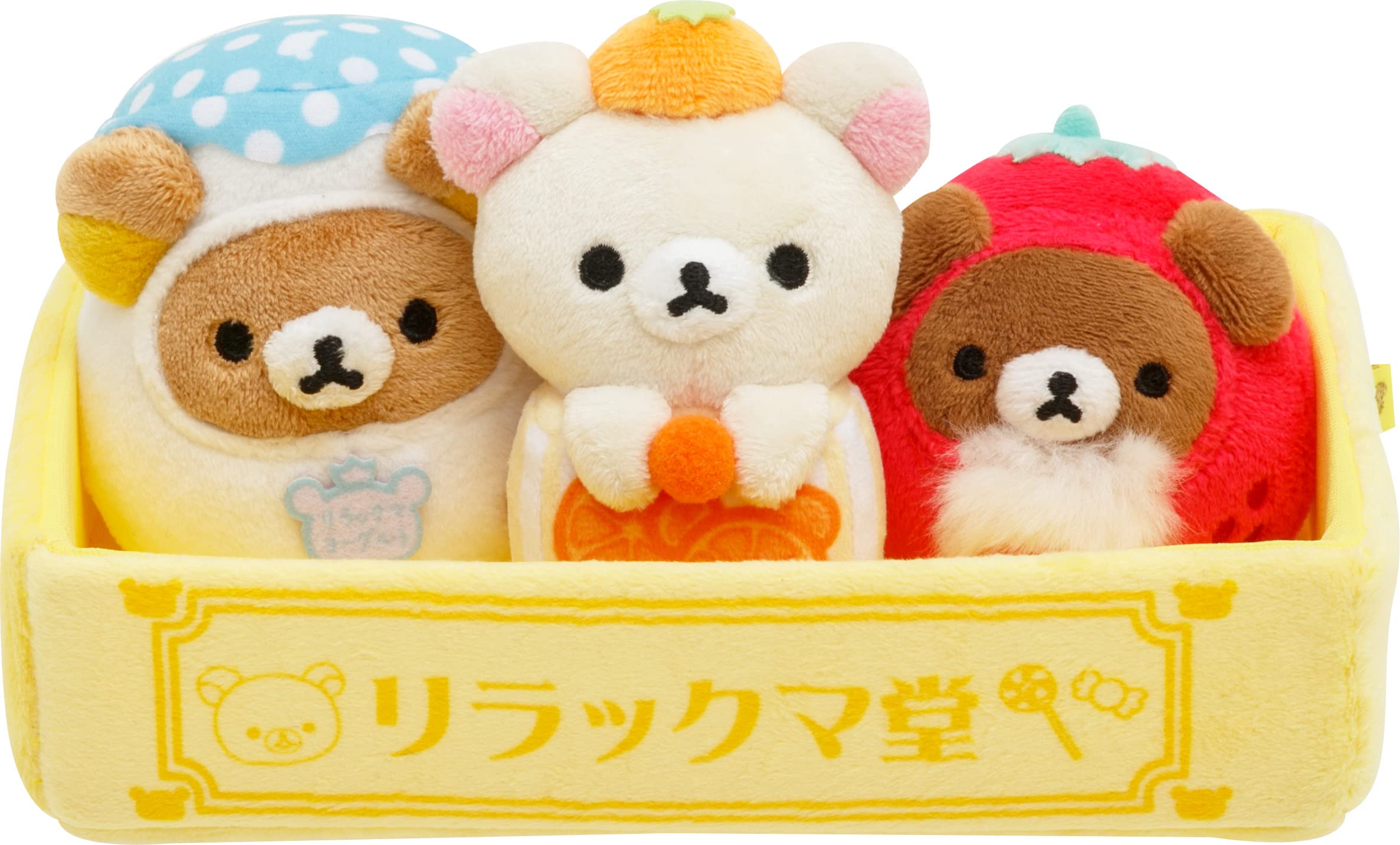 レア！リラックマストア限定 2015年 おせちぬいぐるみセット