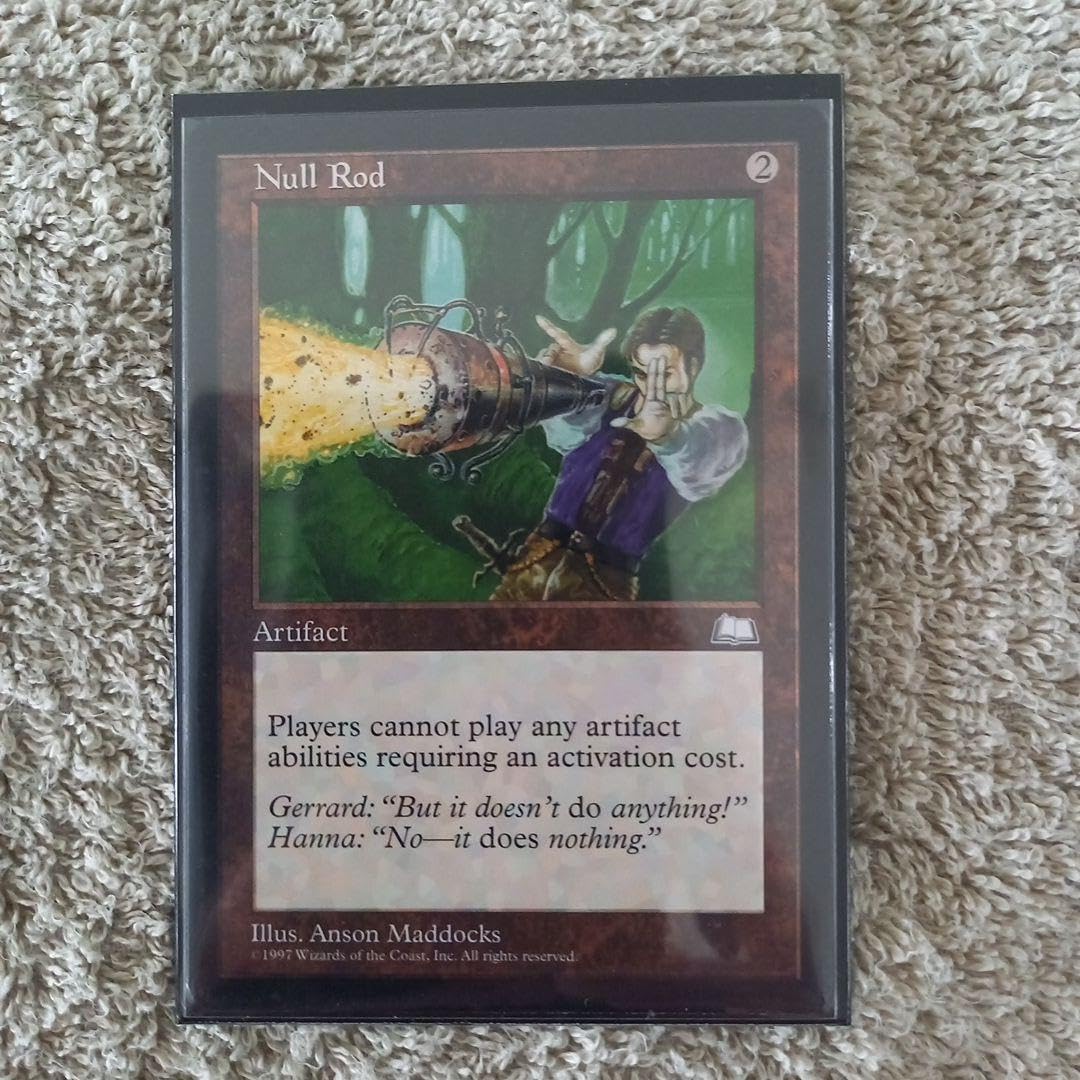 ウェザーライト 無のロッド/Null Rod 英語版 MTG 無のロッド/Null Rod 英語