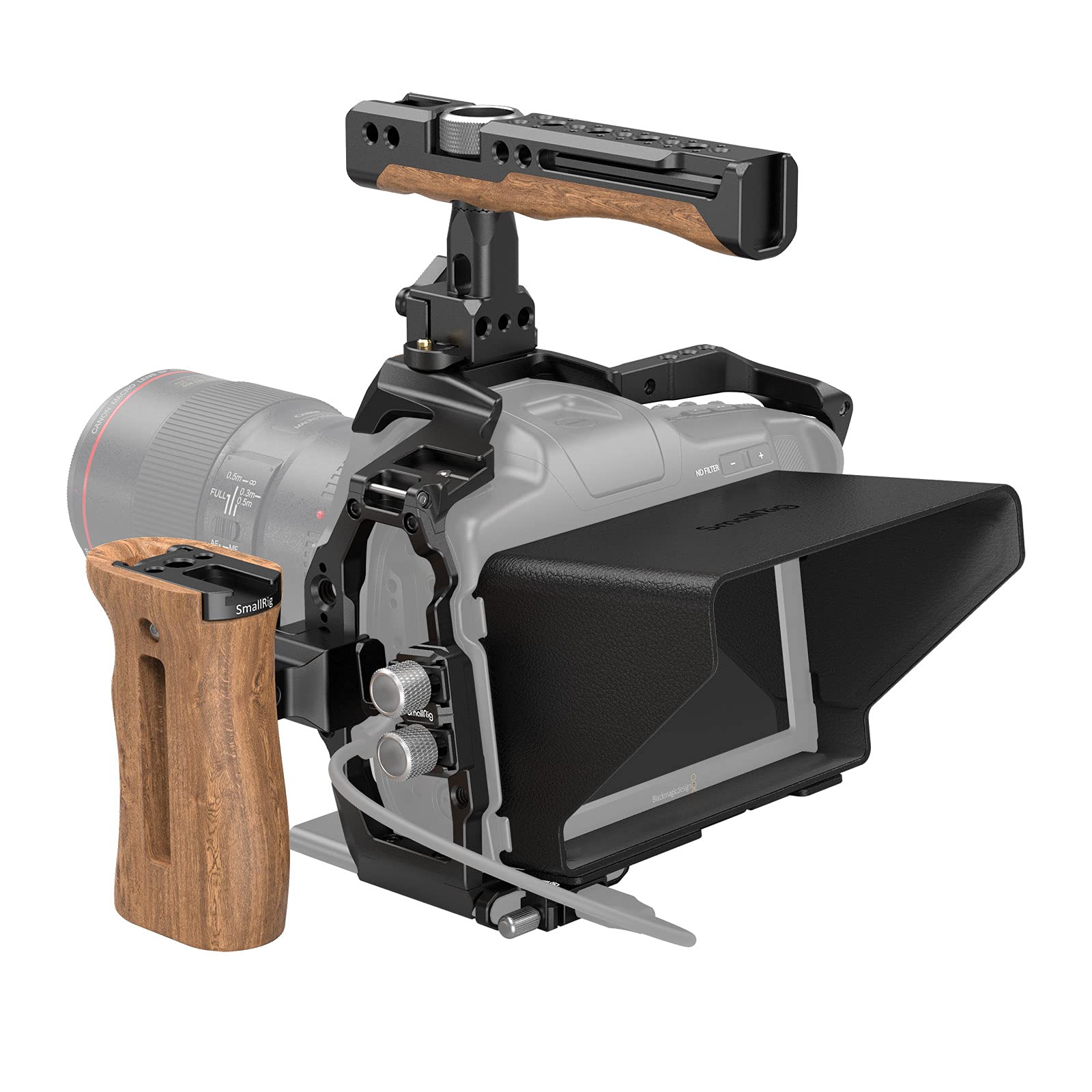 セット] BMPCC 6K PRO +レンズ、リグセット