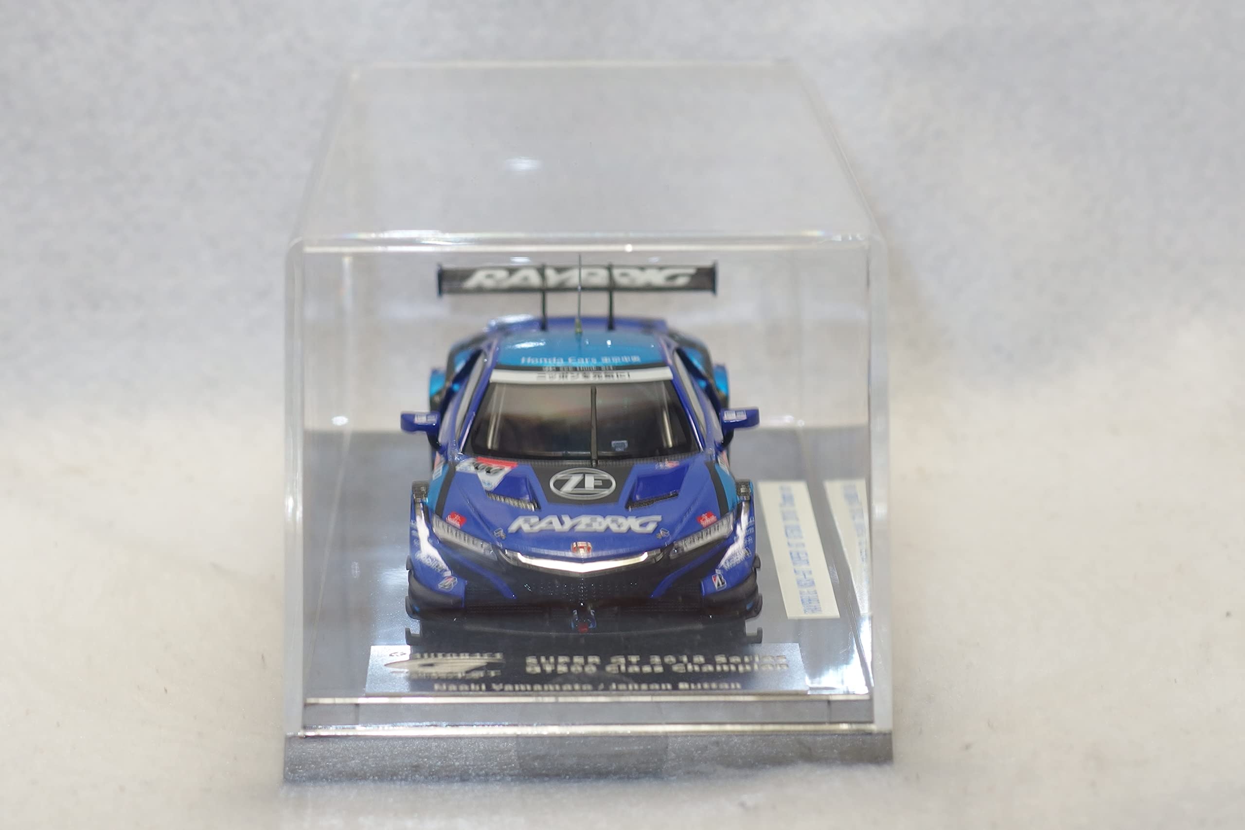 保護ケース付 エブロ RAYBRIG NSX-GT 2020 レイブリック 保護ケース付
