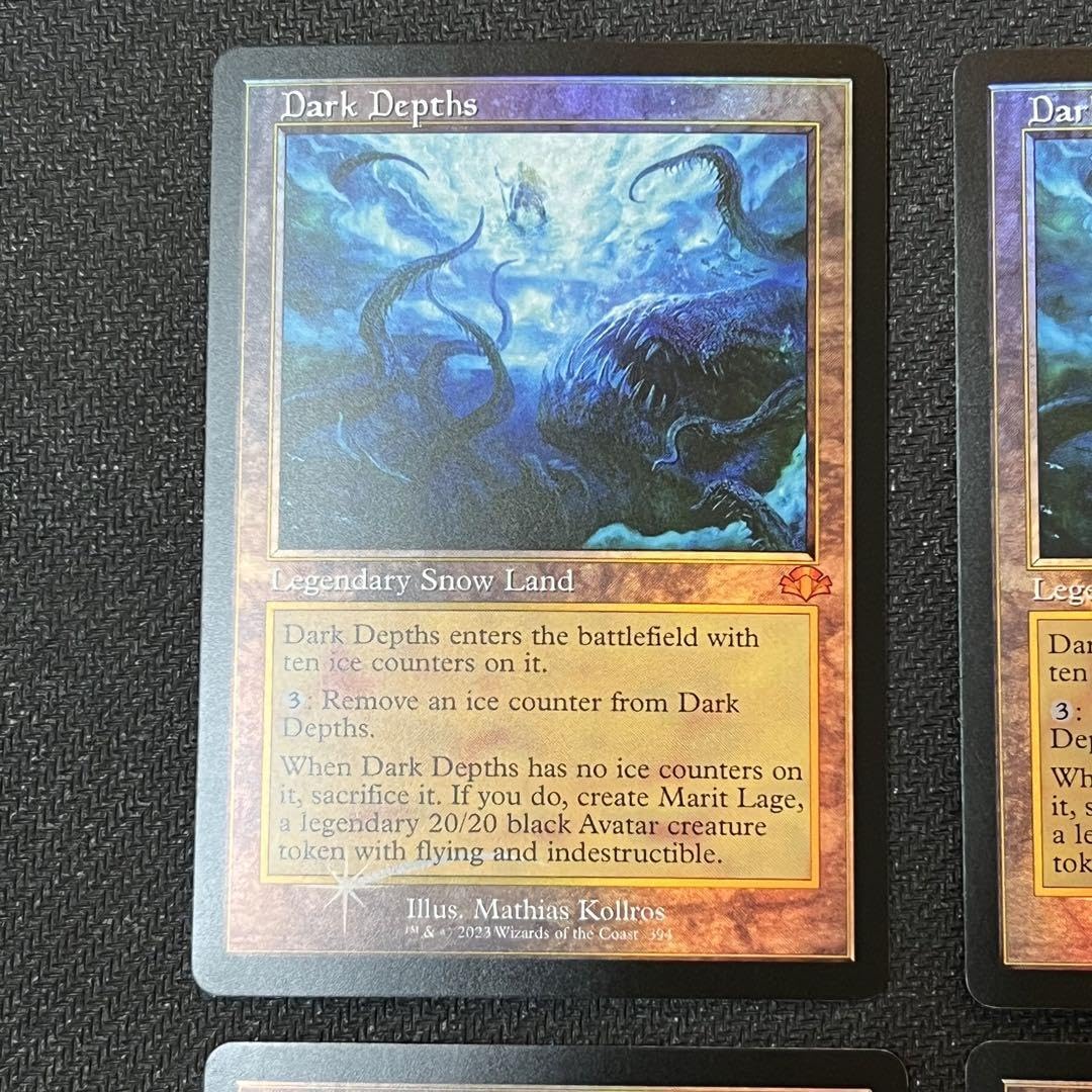 MTG 暗黒の深部 ドイツ語 foil 初版 Amazon.co.jp: MTG 暗黒の深部 Dark