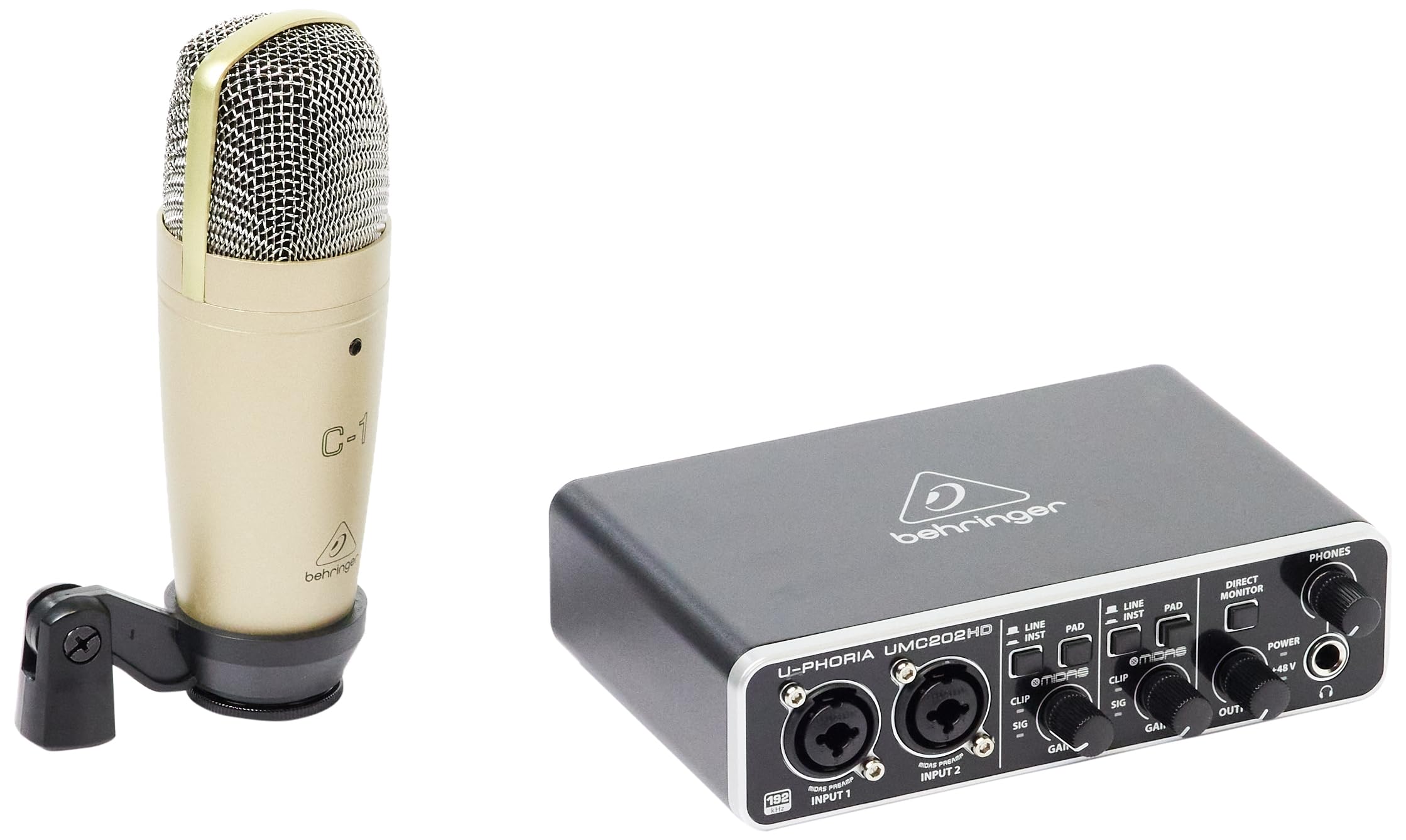 BehringerU-PHORIA STUDIO録音ポッドキャスティングバンドル Amazon