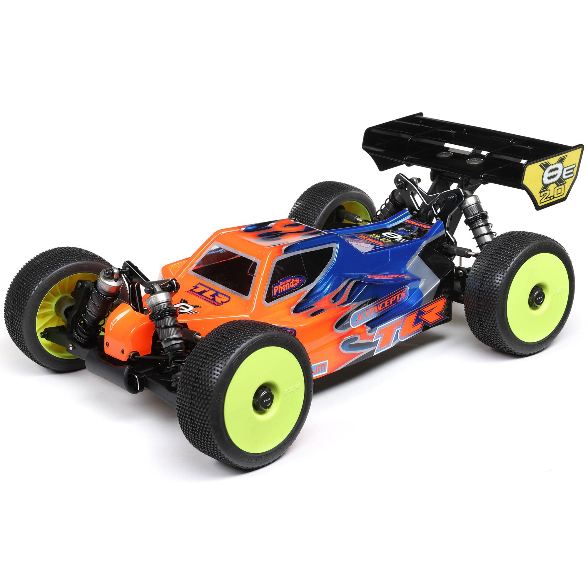 黄*星様 【レア、当時物】Team LOSIロッシXX、2WDオフロードバギー 黄