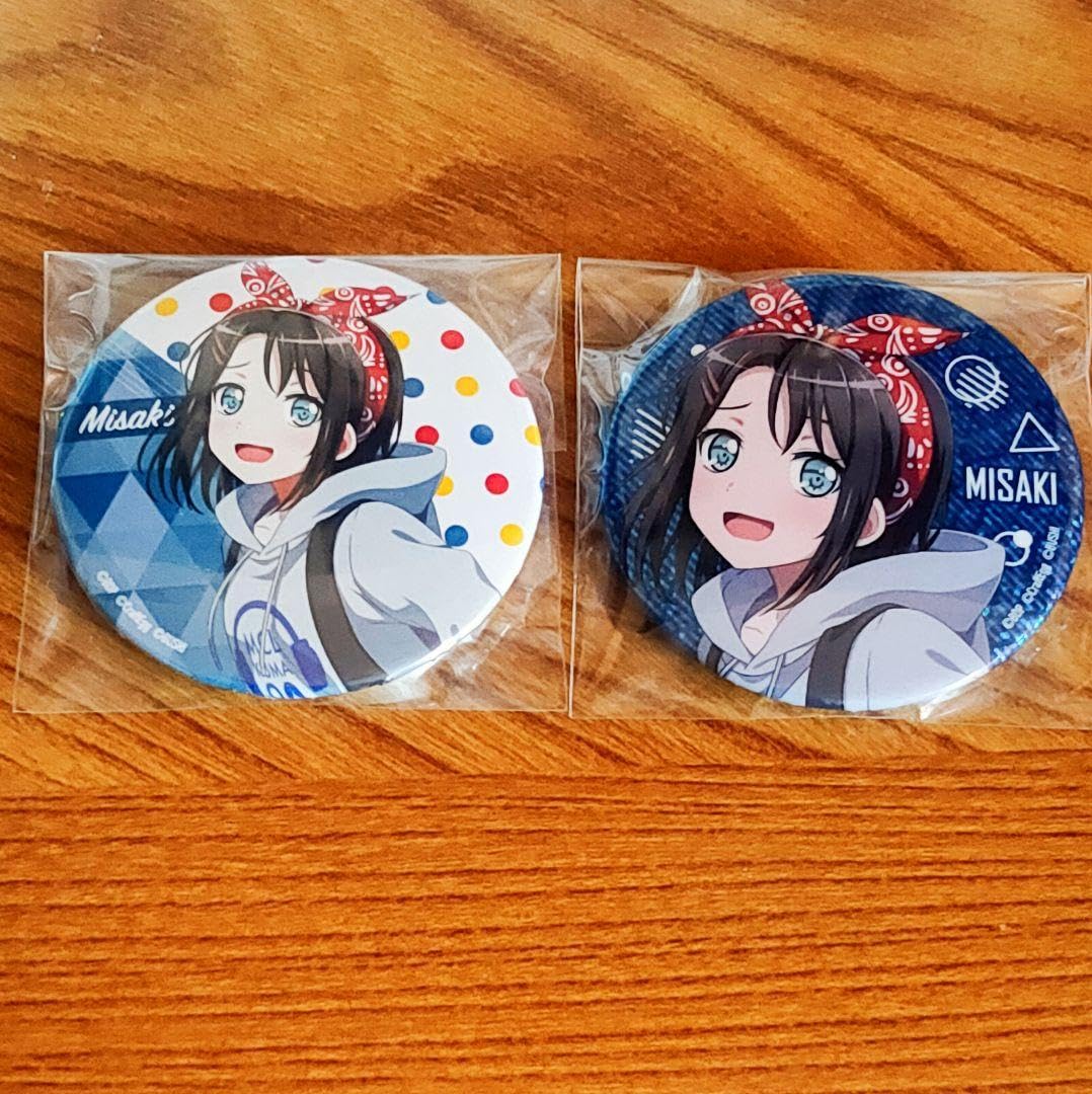 バンドリ WEGO 奥沢美咲 缶バッジ ホロ ノーマル Amazon.co.jp