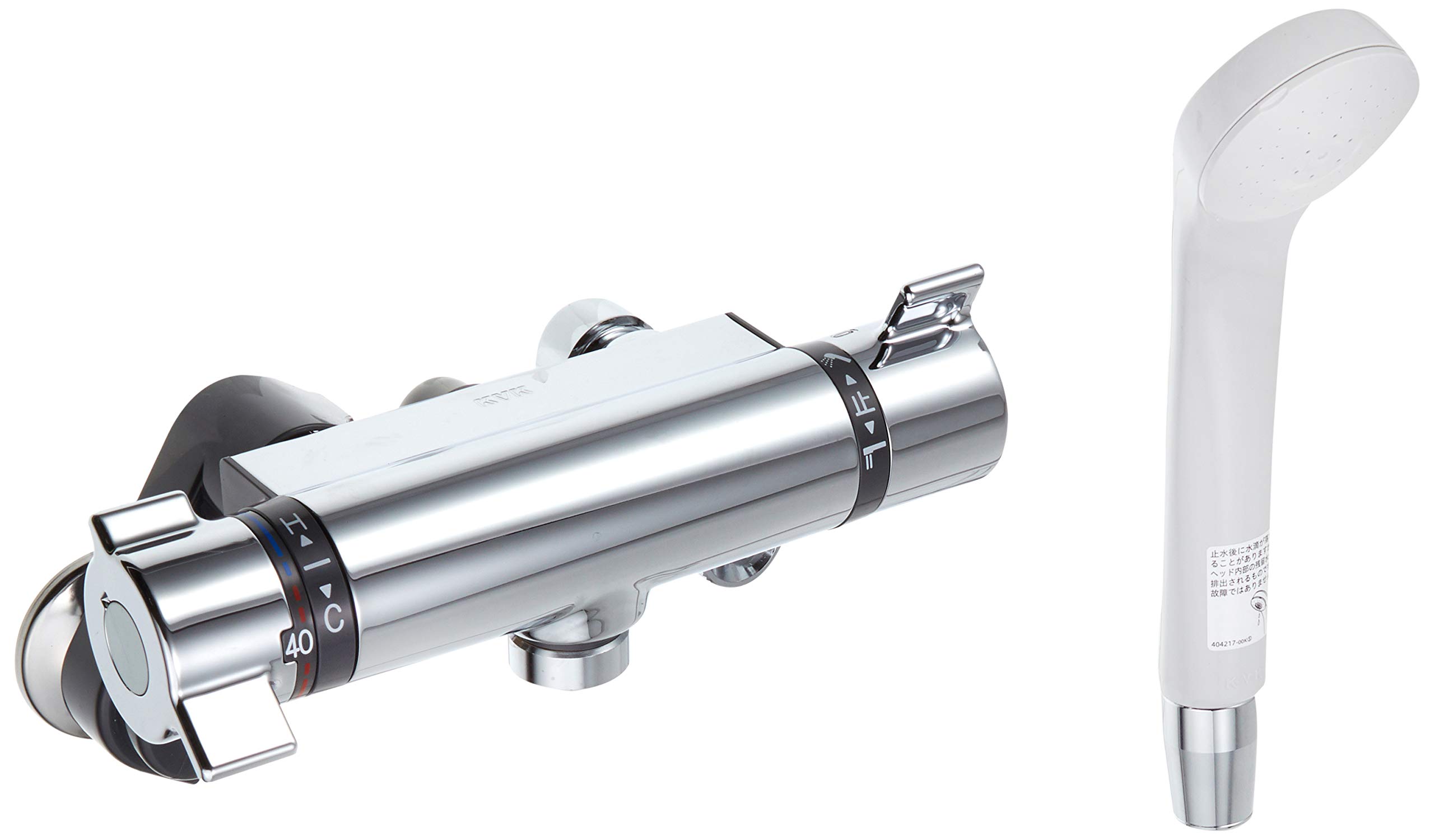 Amazon | KVK サーモスタット式シャワー混合水栓 KF800TNN | 浴室水栓