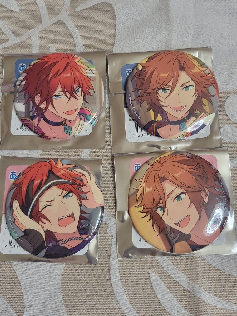 あんスタ 三毛縞斑 中国 願望 缶バッジ あんスタ 三毛縞斑 イベコレ缶