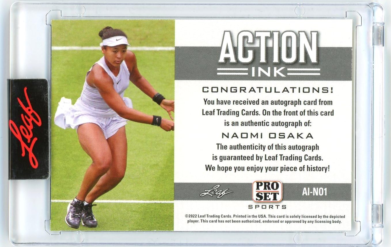 直筆サイン入り写真 キャロリン・ガルシア プロテニス/フレームなし/SA