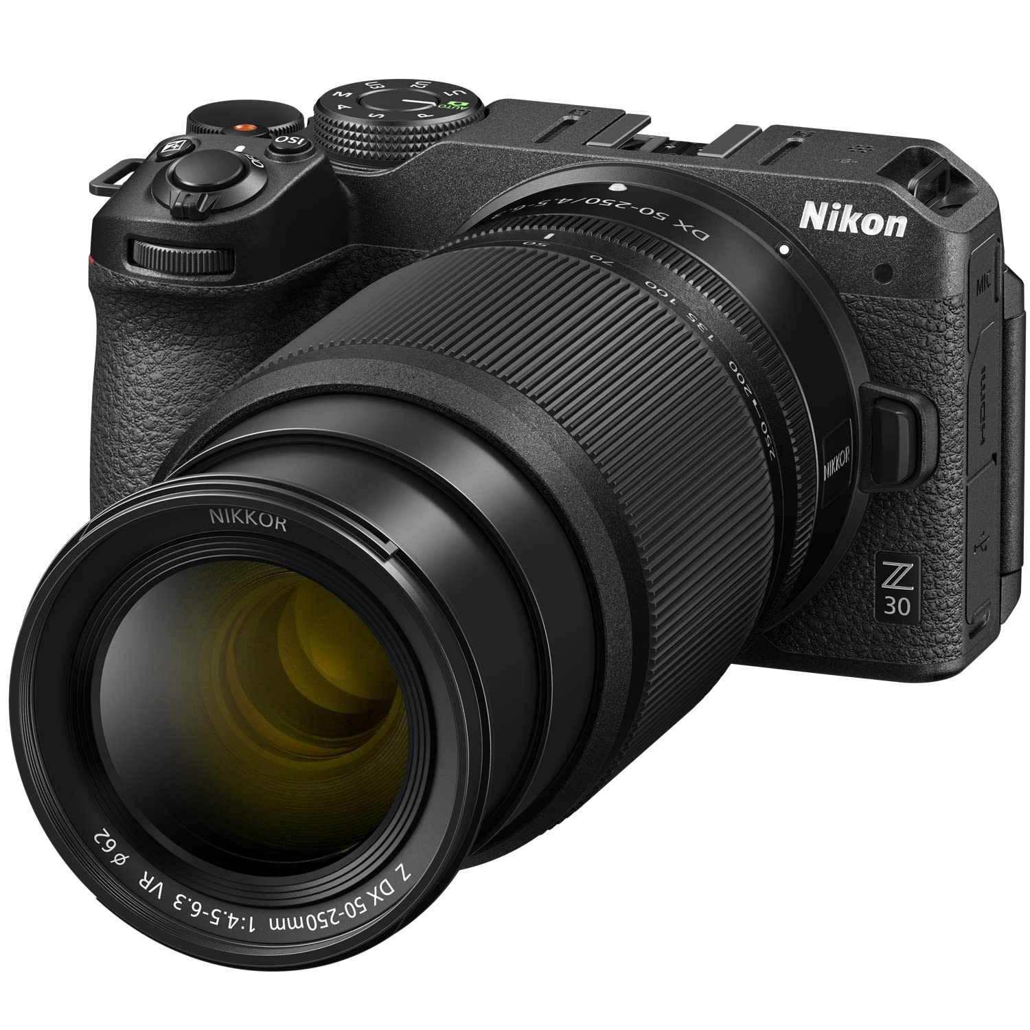 Amazon | Nikon Z 30 ミラーレスカメラ 4K DXボディ + レンズキット2個