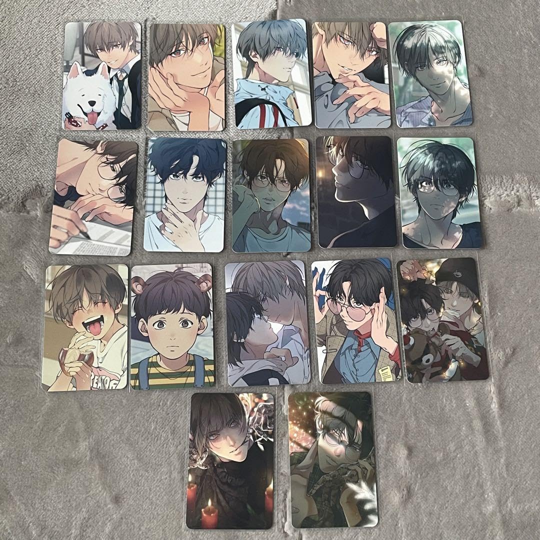 韓国BL 心の奥を覗かせて 特典 イラストカード ポストカード トレカ