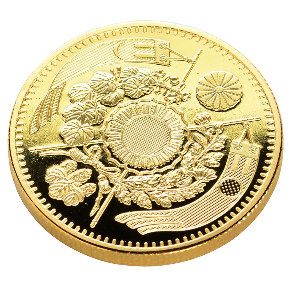 薬*門様 旧十円金貨明治9年桐箱付目方約13.8g 古銭近代貨幣 PCGS鑑定