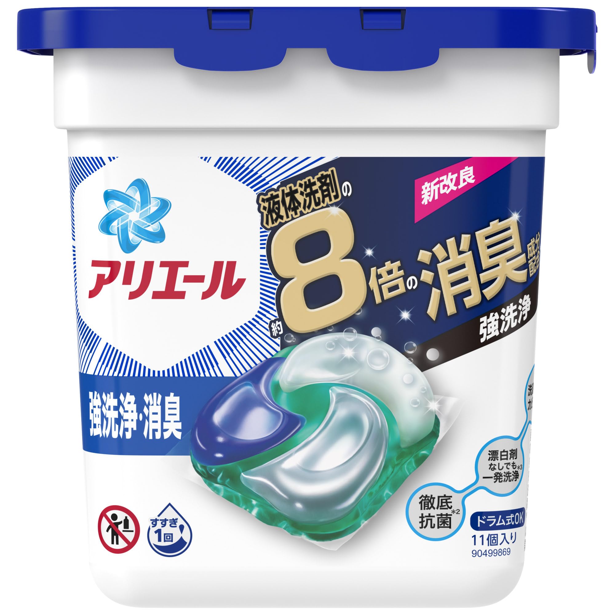 Amazon | アリエール 洗濯洗剤 ジェルボール4D 本体 11個 | アリエール