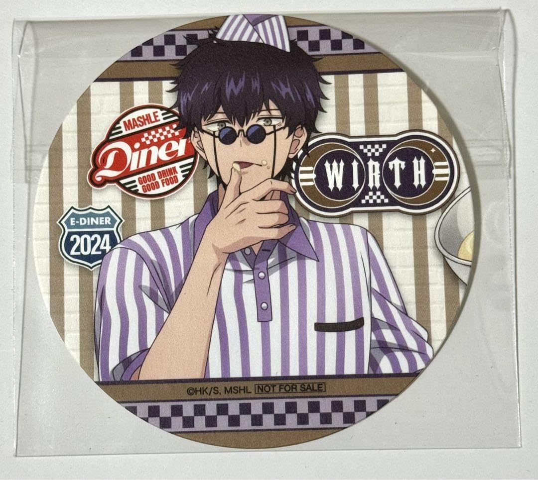 マッシュル ワース・マドル ダイナー 缶バッジ マッシュル ワース