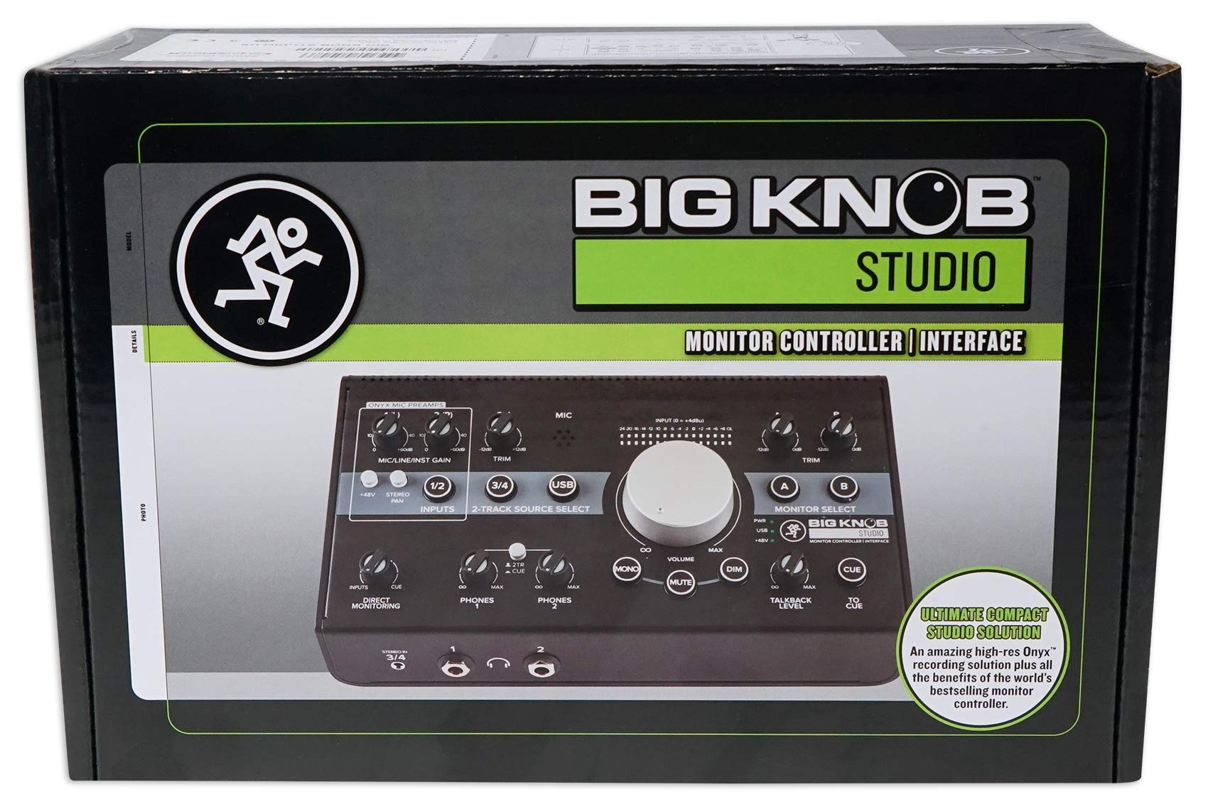 MACKIE Big Knob 初代 モニターコントローラー 動作確認済 MACKIE Big
