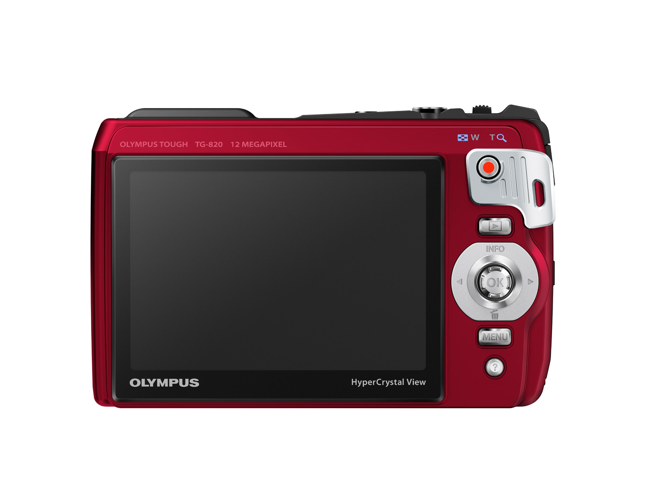 Amazon | OLYMPUS デジタルカメラ TG-820 レッド 10m防水 2m耐落下衝撃