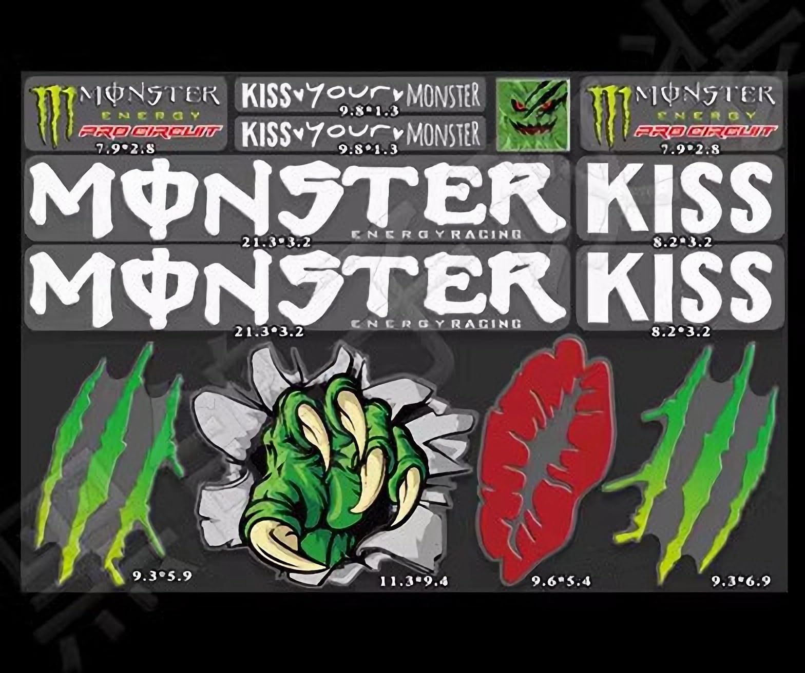 Amazon.co.jp: モンスターエナジー オートバイ ヘルメット スクーター