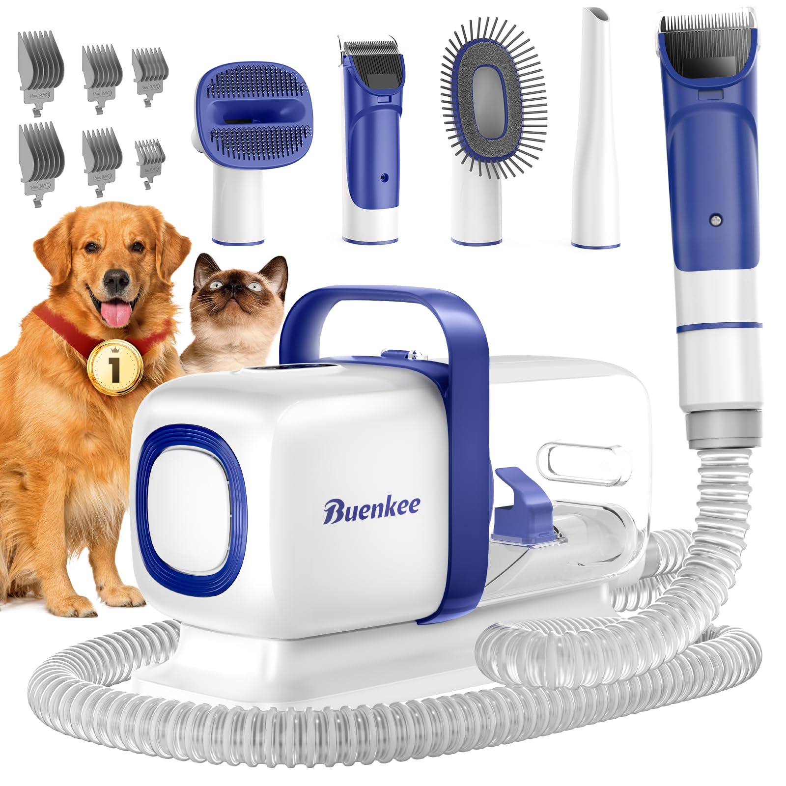 Amazon.co.jp: Buenkee 犬用バリカン 掃除機 換毛期対策 自動抜け毛