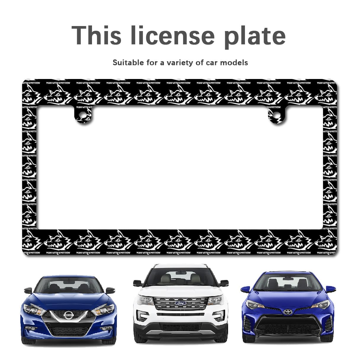 マンウィズ カー用品 ナンバープレート Amazon.co.jp: ナンバー