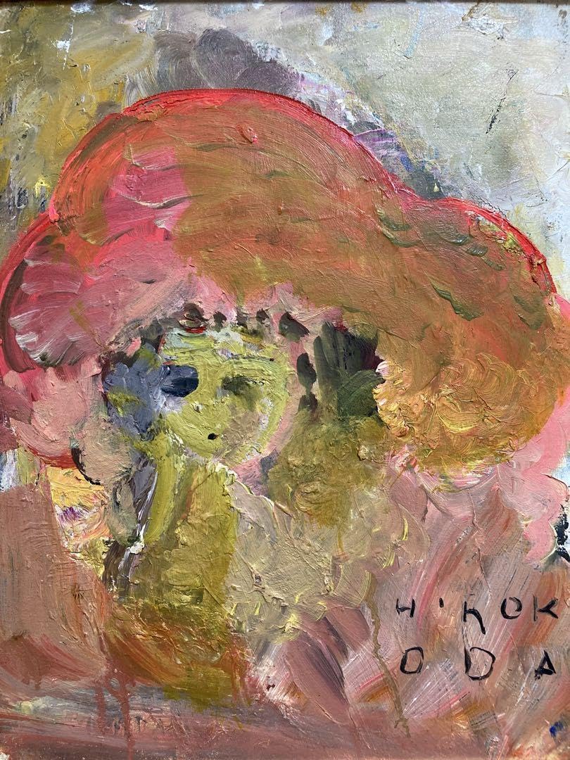 Amazon.co.jp: 真作保証織田広喜「少女」油彩6号 直筆サイン 二科会