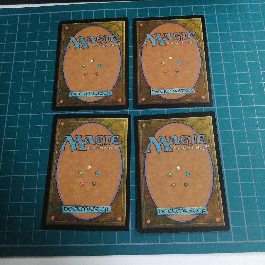 MTG】水蓮の花びら エッチングfoil 英語版 4枚セット 水蓮の花びら