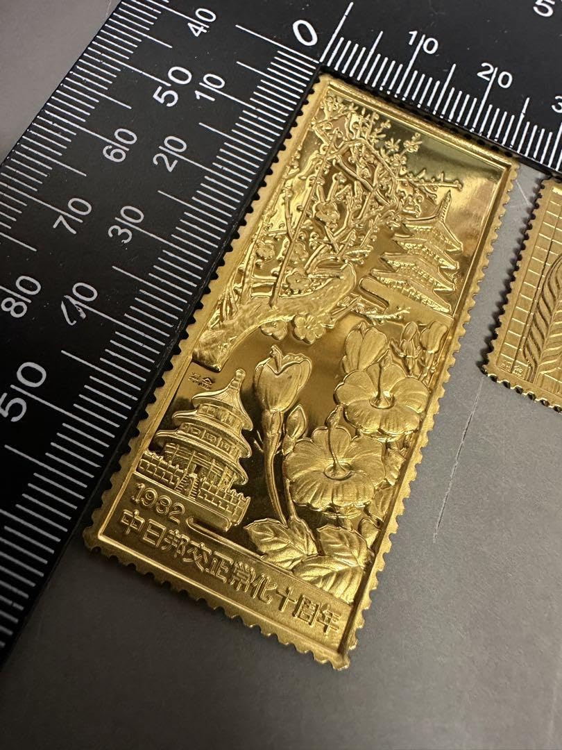 12440希少 松本徽章工業 日本製 純金張 金属工芸品 12440希少 松本徽章