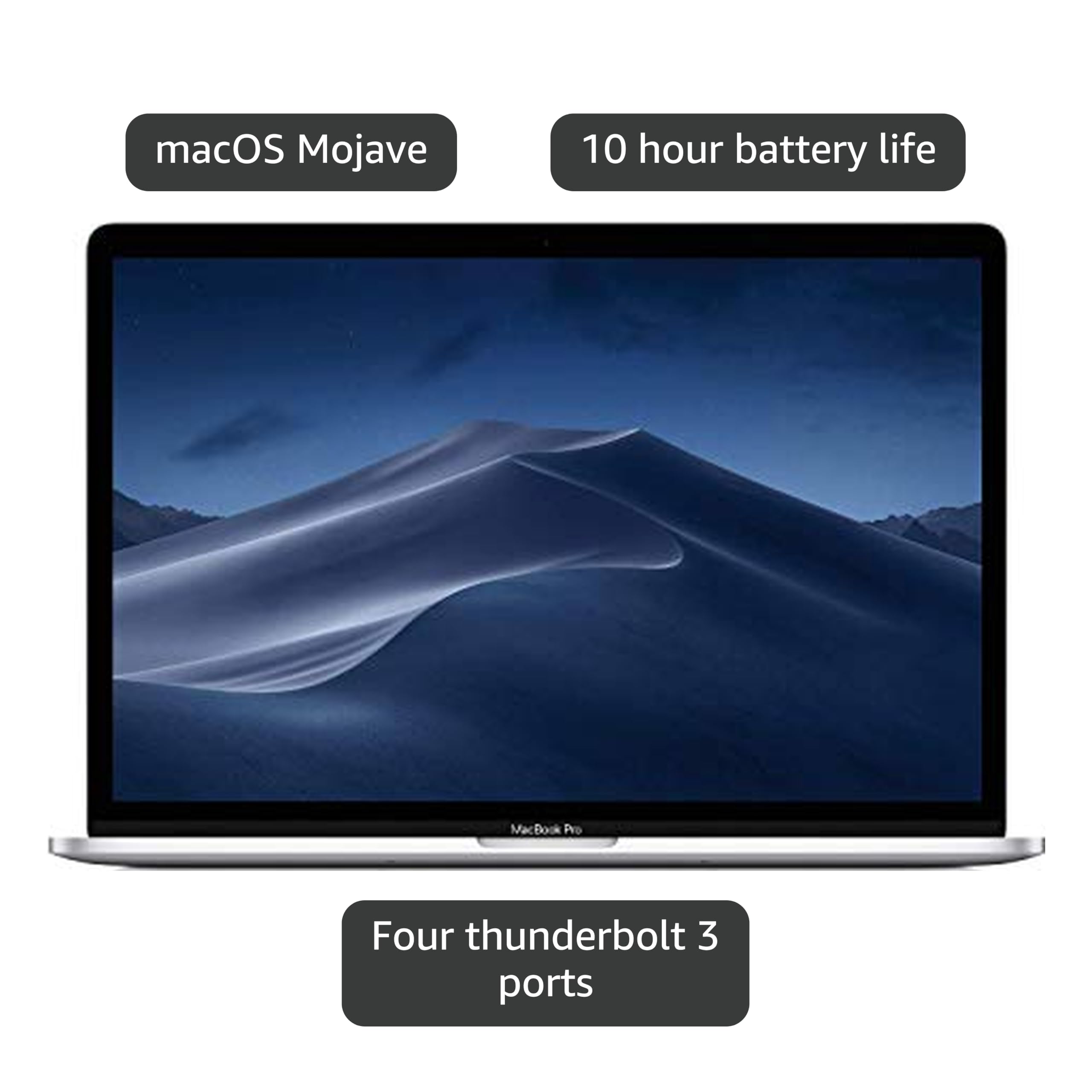 ジャンク】2018MacBookPro 15インチ 16GB/256GB Amazon.com: Apple