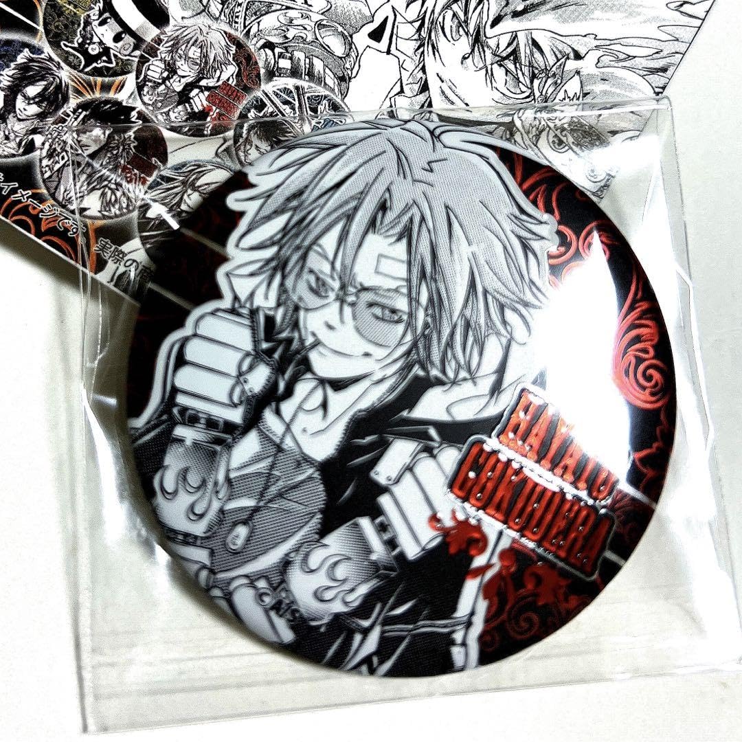 家庭教師ヒットマンREBORN 獄寺隼人京都 コレクション缶バッジ