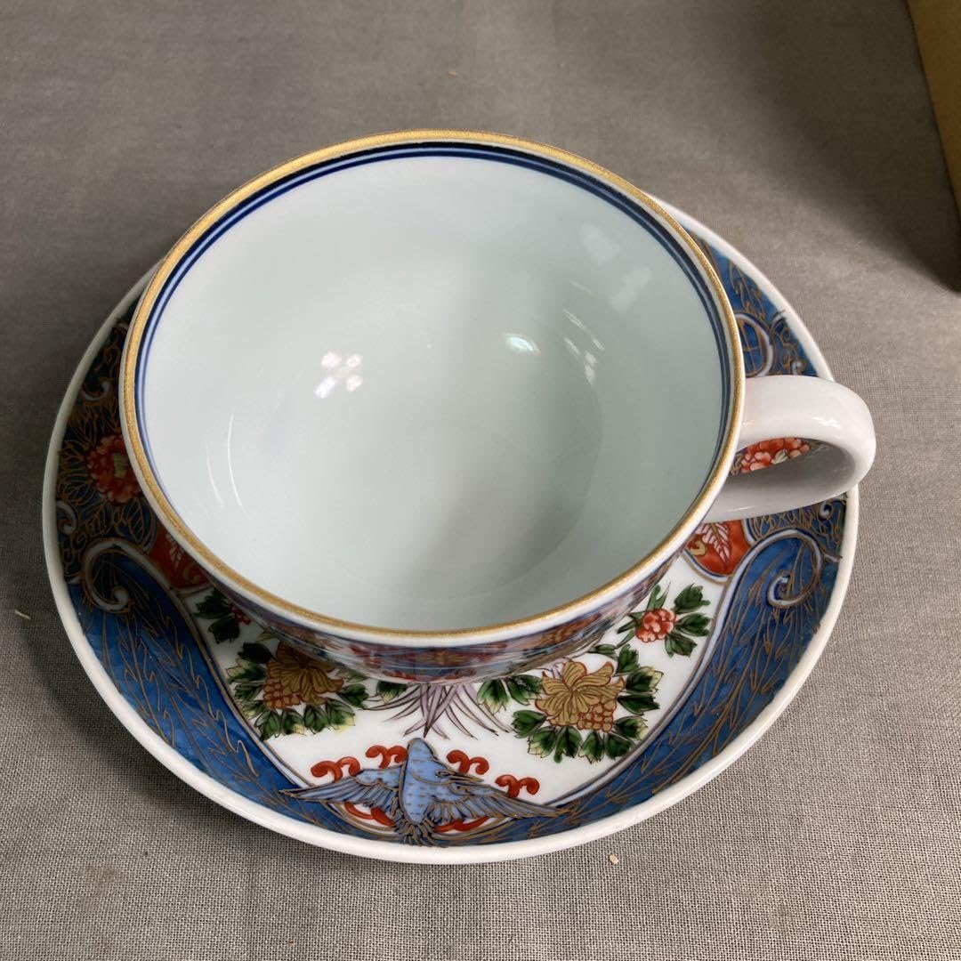 さあや787さん専用】古伊万里の伝統 名窯 舘林源右衛門作 染付唐草