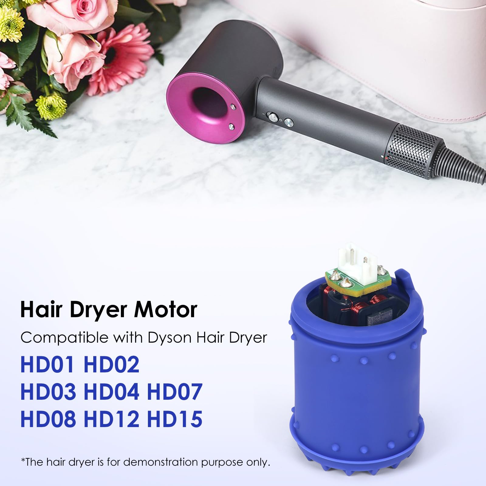 Amazon.com: Hair Dryer Motor Compatible with Dyson Supersonic HD01