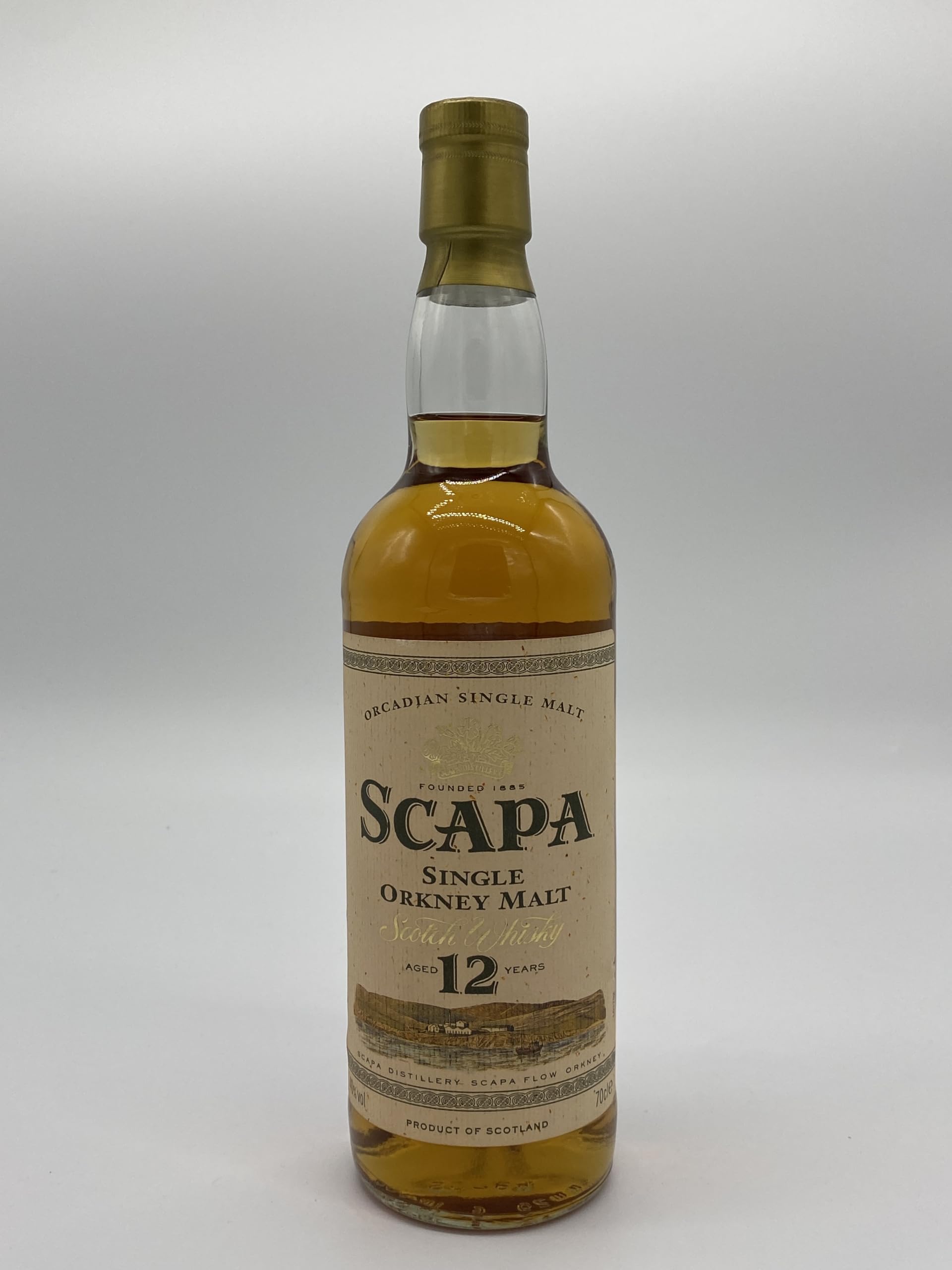 Amazon.co.jp: SCAPA スキャパ 12年 SINGLE ORKNEY MALT シングル