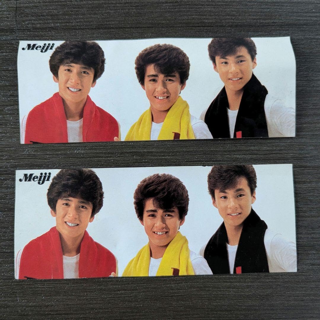 超レア】少年隊 チョコレートDela 販促 広告 布地ポスター 大判 少年隊