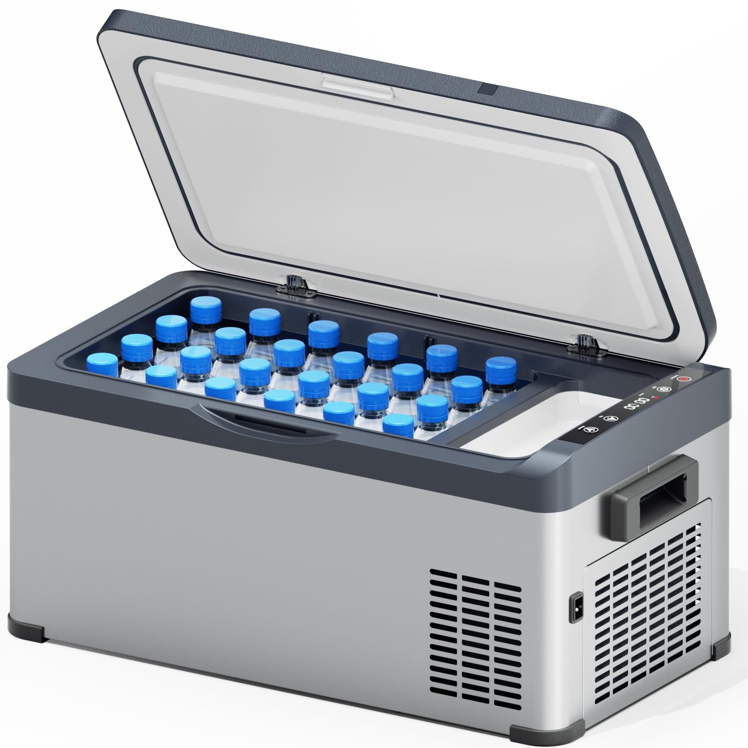 Amazon.co.jp: 車載冷蔵庫 ポータブル冷蔵庫 急速冷凍 20L -22℃～20