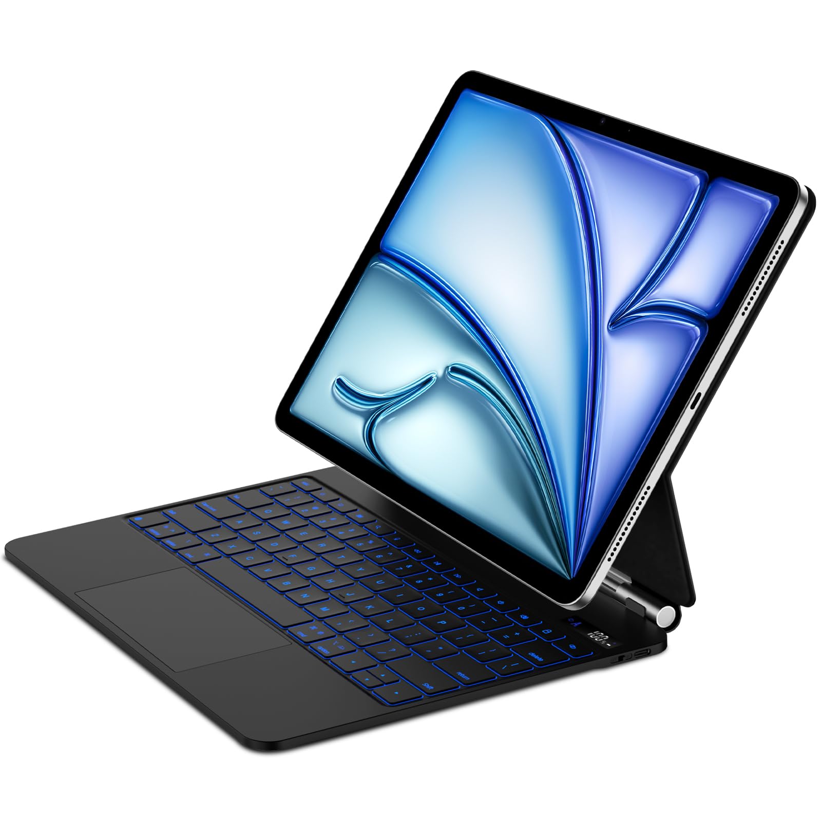 Amazon.com: GOOJODOQ Magnetic Keyboard Case for iPad Air 13 inch