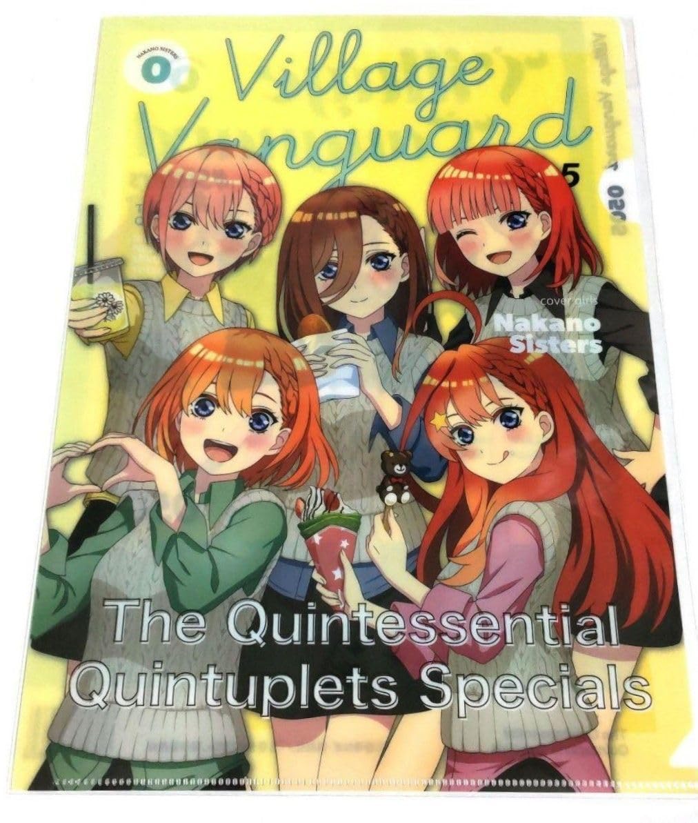 3-128五等分の花嫁クリアファイル 三玖 ヴィレヴァン ヴィレッジヴァン