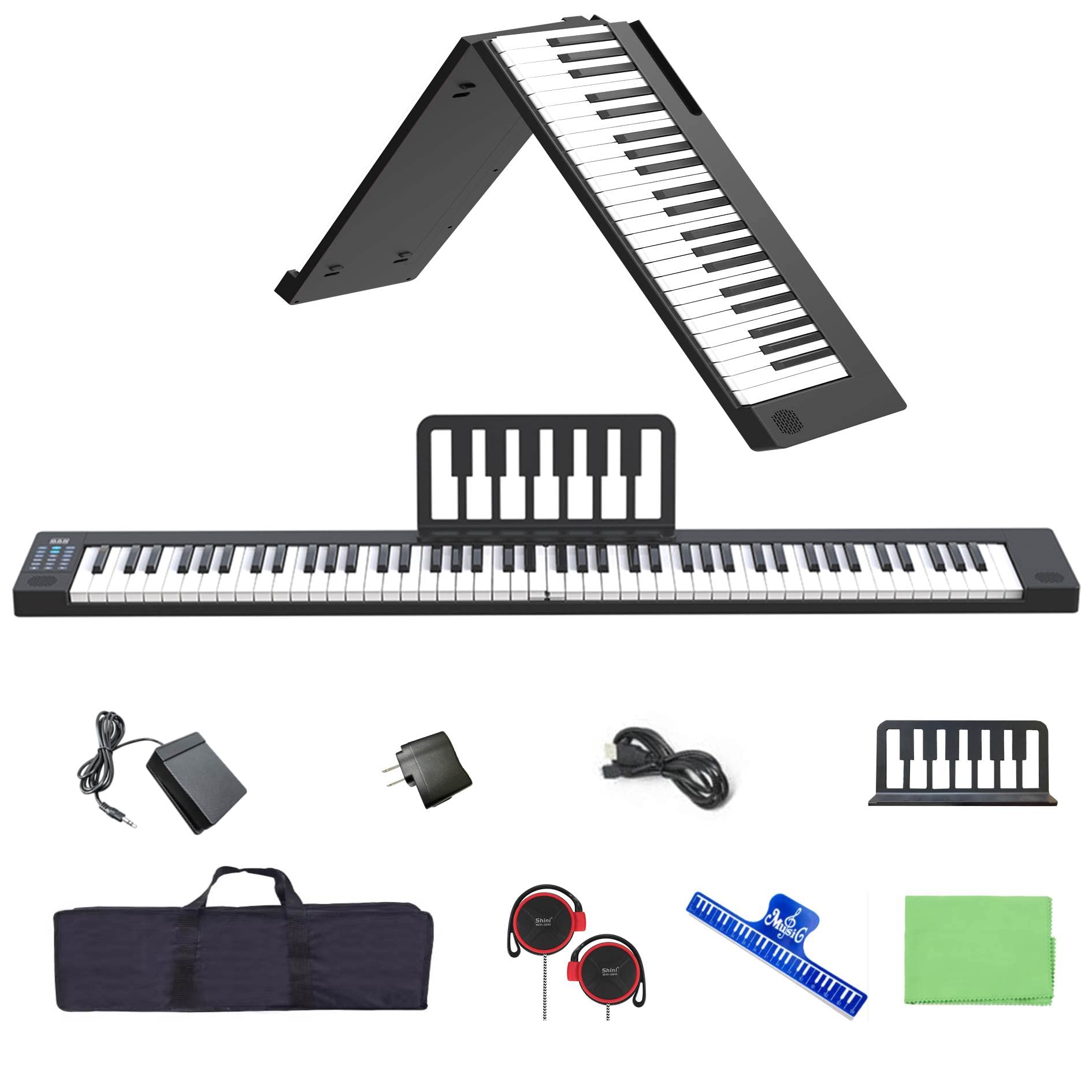 Amazon | トモイ TOMOI 電子ピアノ88 鍵盤 折り畳み式 コンパクト 軽量