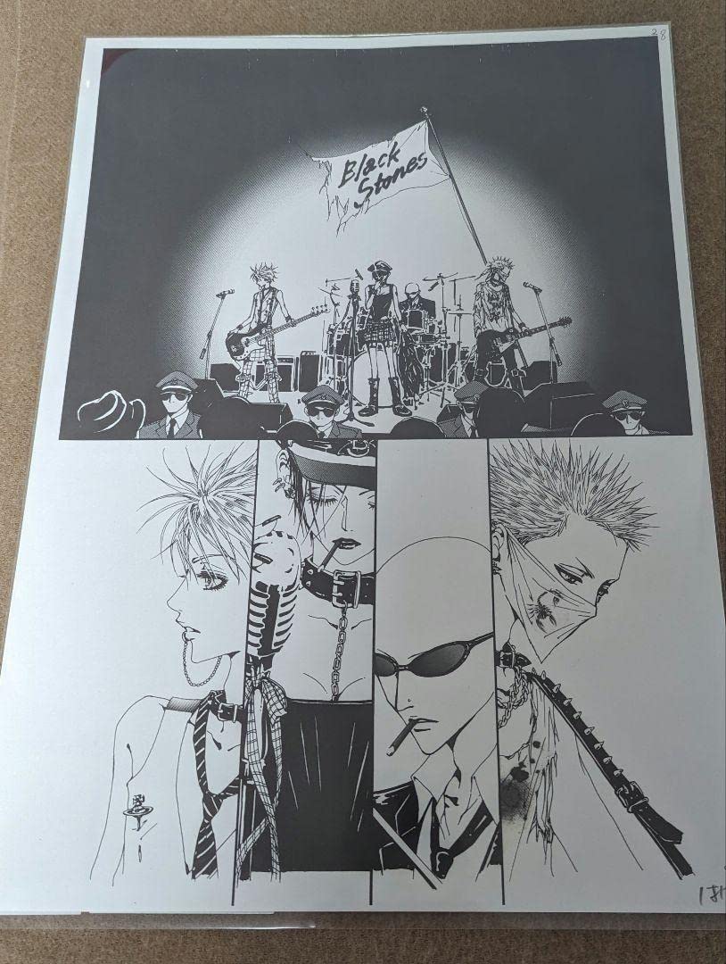 矢沢あい展・複製原画セット・バラ不可 矢沢あい展・複製原画セット