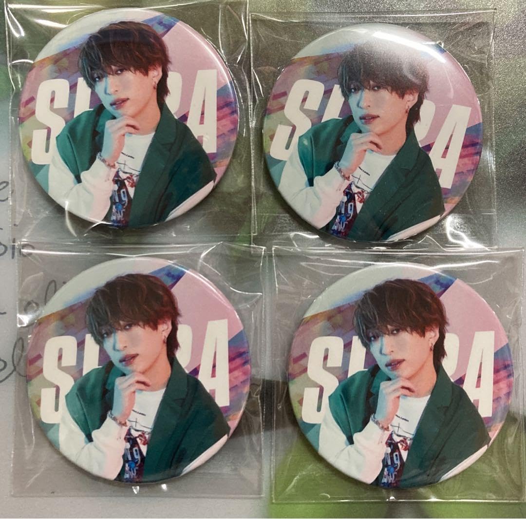 浦島坂田船 センラ センワン MARCEL缶バッジ 実写 ノーマル タバコ