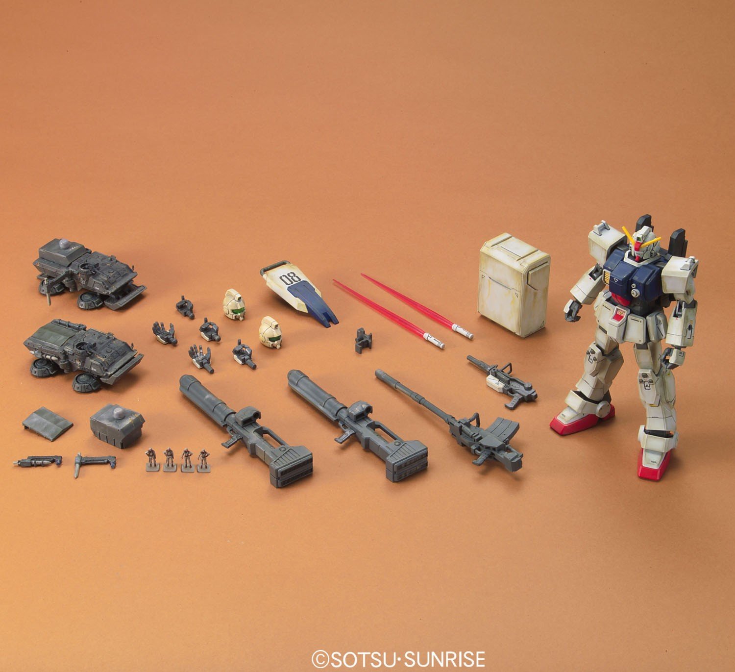 Amazon | HG UCHG 1/144 RX-79[G] 陸戦型ガンダム地上戦セット (機動