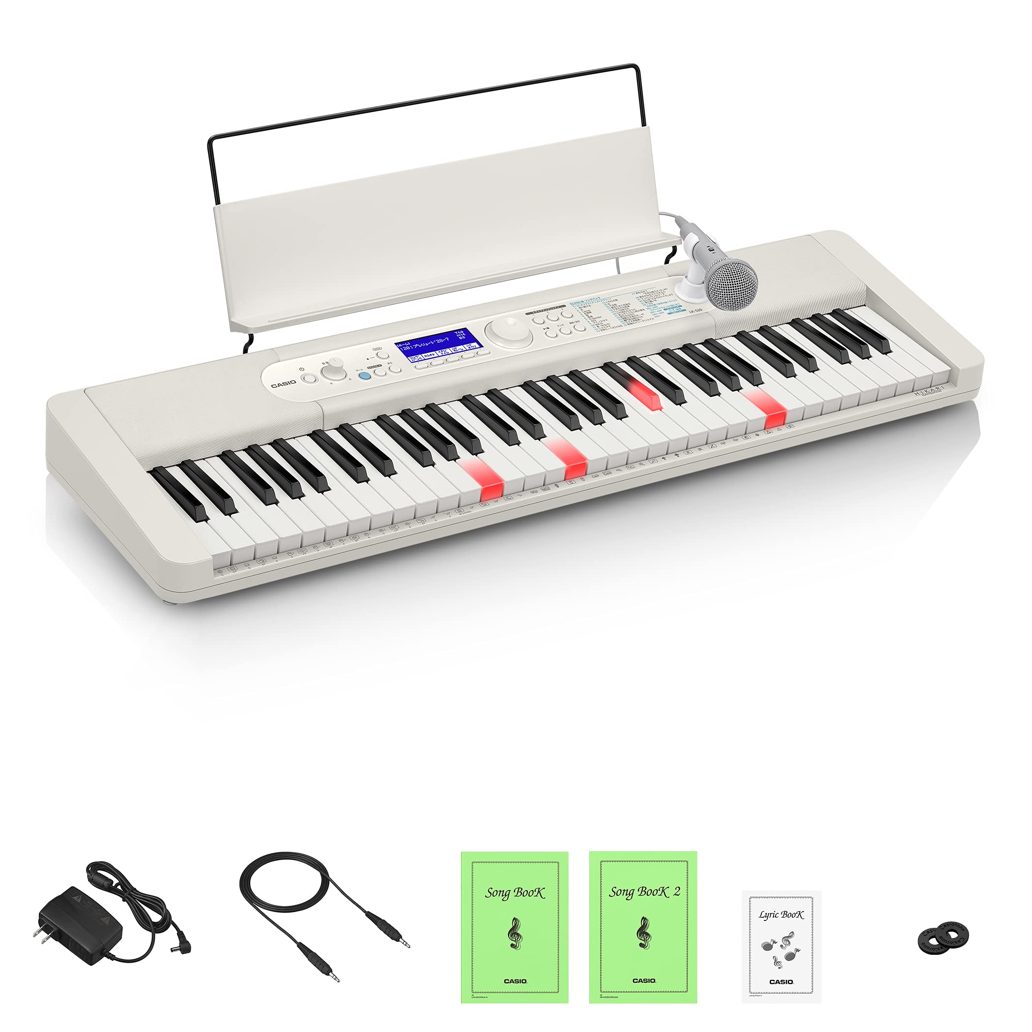 カシオ 電子キーボード LK-526 2022年製 22年製 LK-526 光