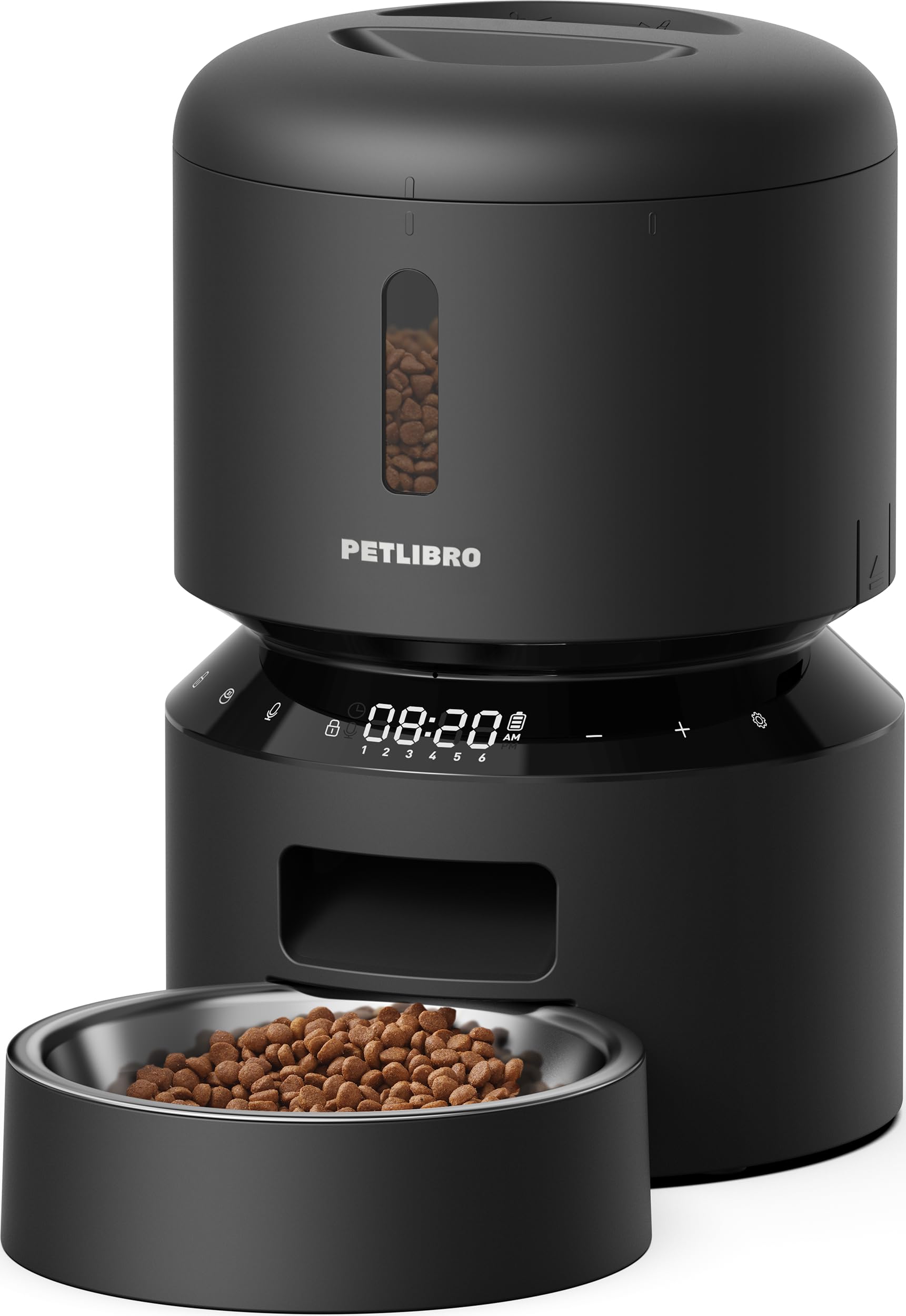 Amazon | PETLIBRO 自動給餌器 猫 中小型犬用 定時定量 1日6食 自動餌