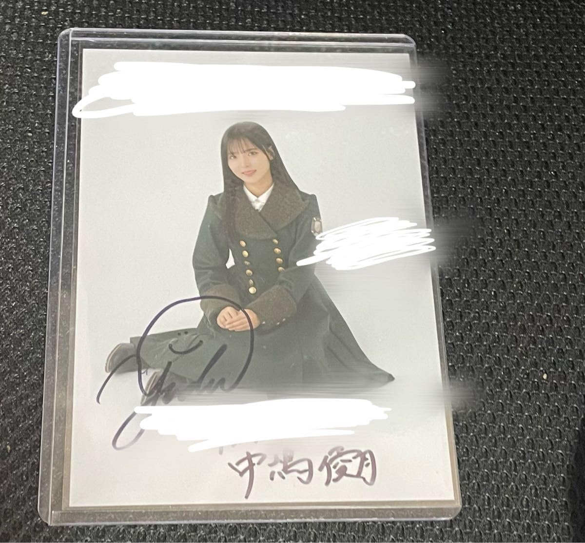 中嶋優月 直筆 櫻坂46 中嶋優月 直筆 サイン 生写真 Start over 秘蔵