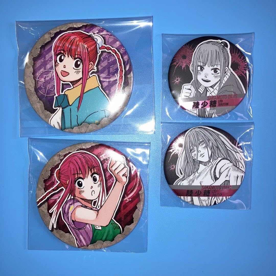 サカモトデイズ ゼブラック 12巻 抽プレ 缶バッジ 陸少糖 ルー 【公式