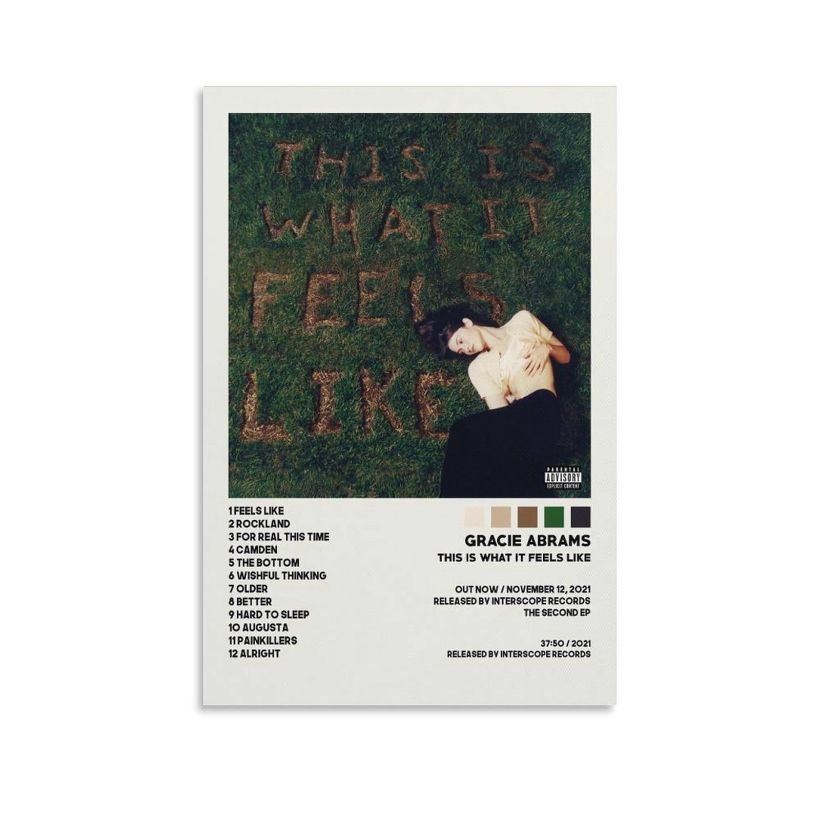 グレイシーエイブラムス-ThisIs WhatItFeelsLike特注ポスター Amazon